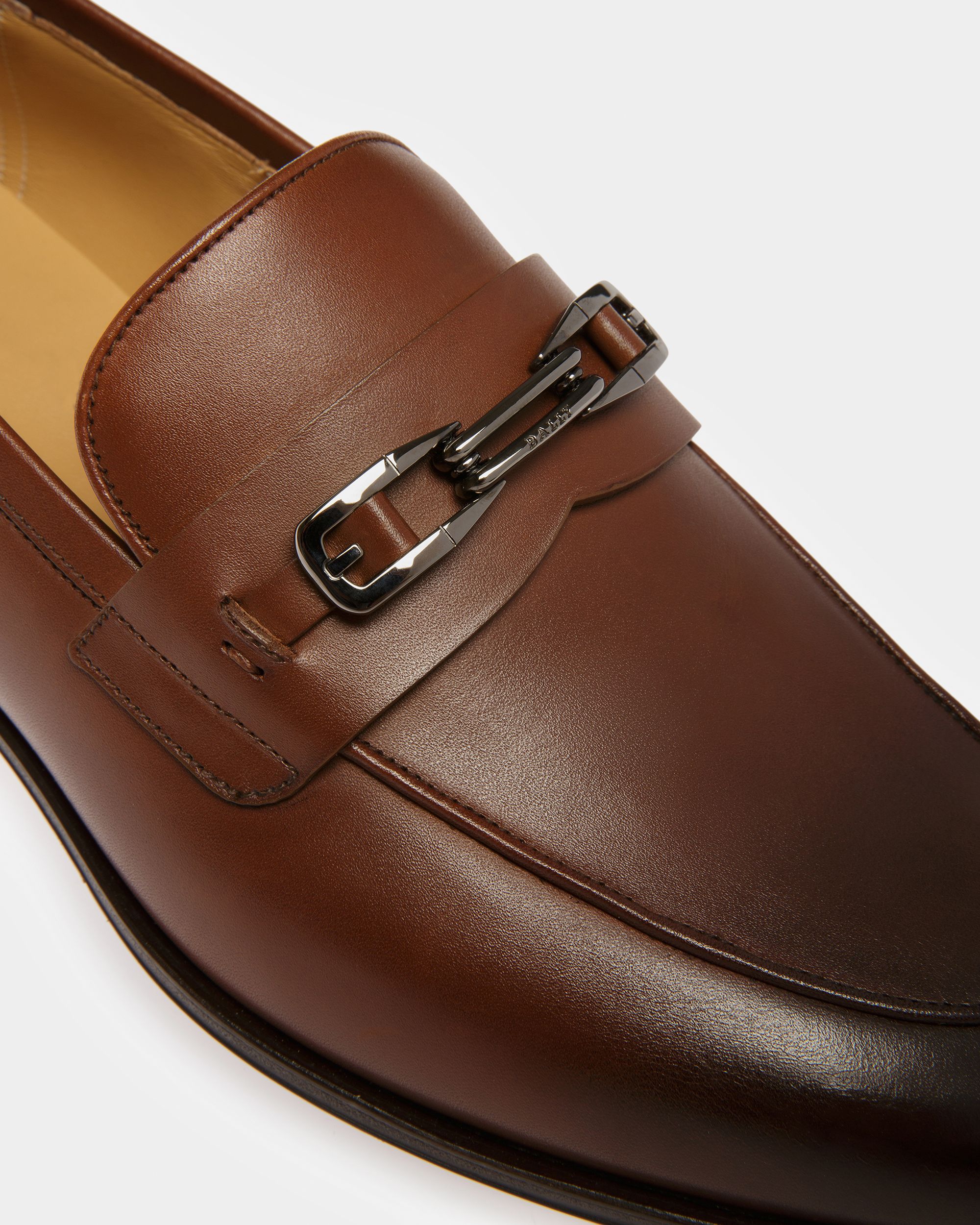 Westro Mocassins En Cuir Marron - Homme - Bally - 06