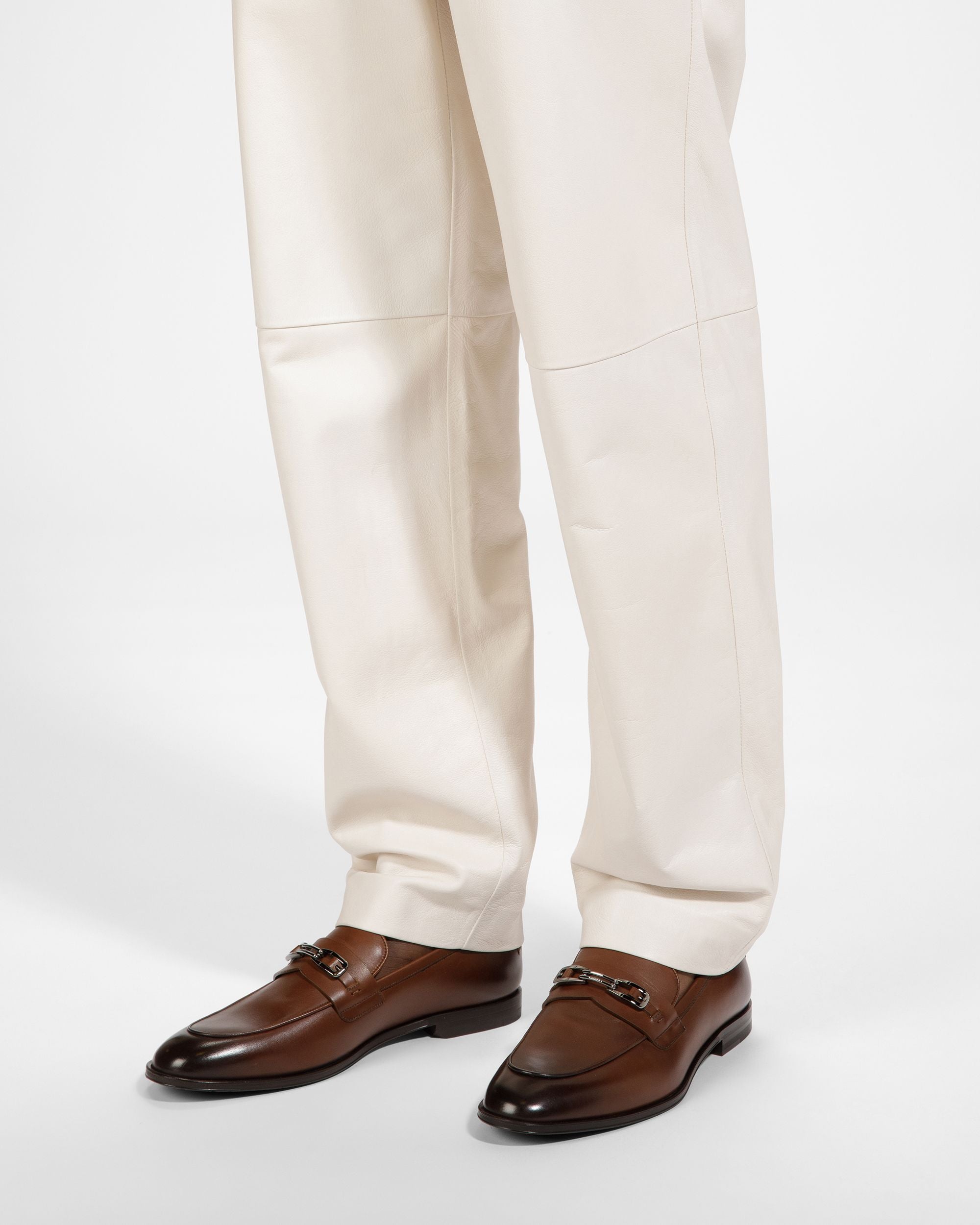 Westro Mocassins En Cuir Marron - Homme - Bally - 07