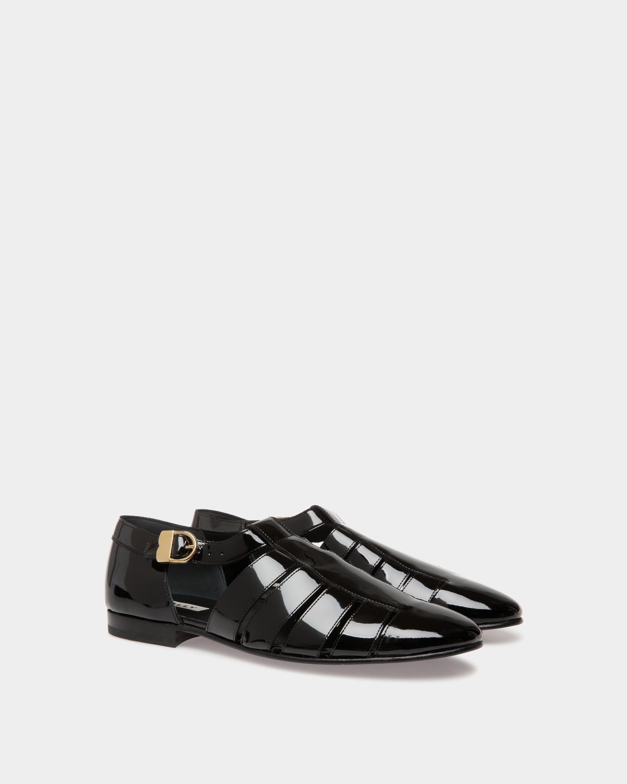 Salton Sandals In Black Leather - Homme - Bally - 02
