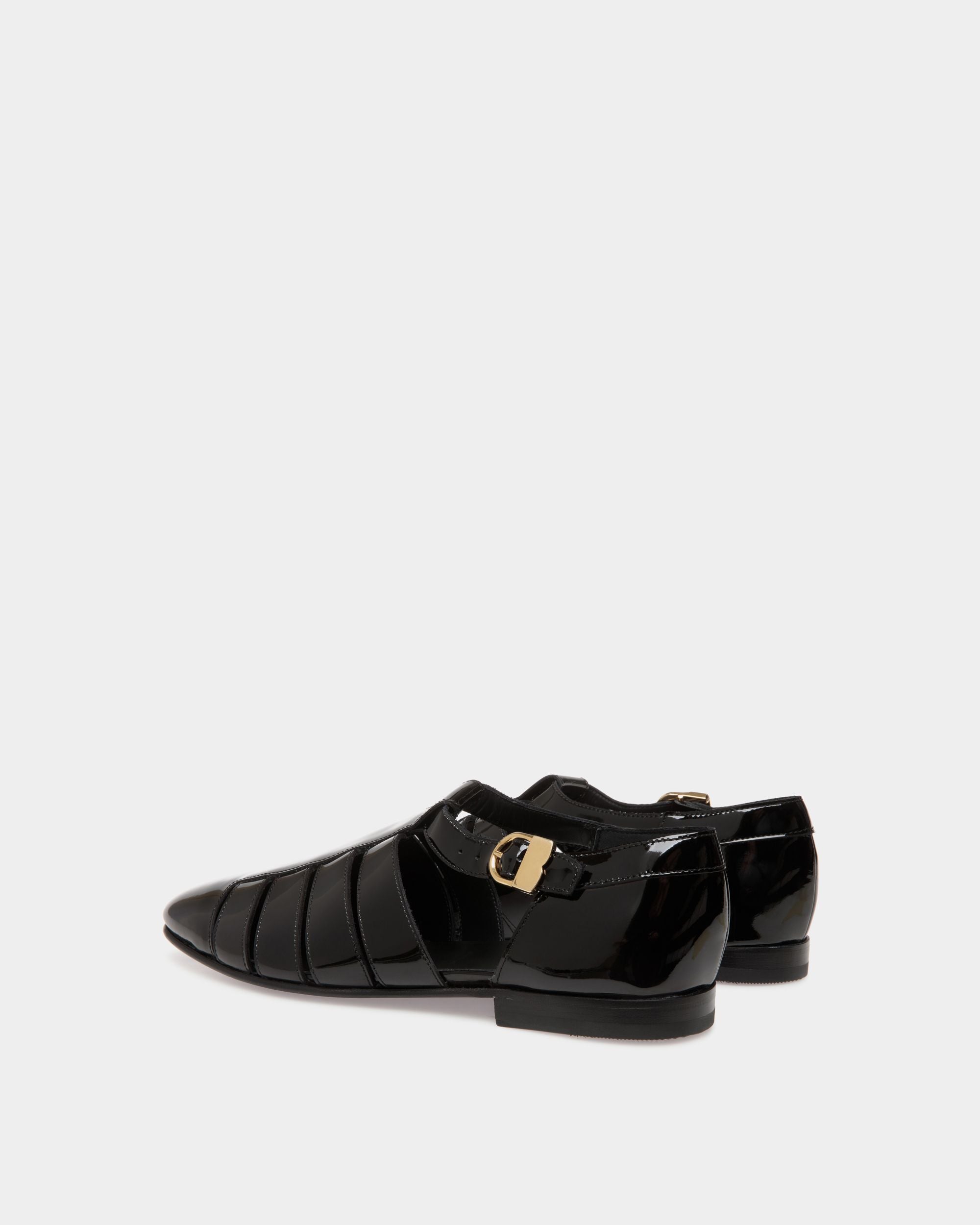 Salton Sandals In Black Leather - Homme - Bally - 03