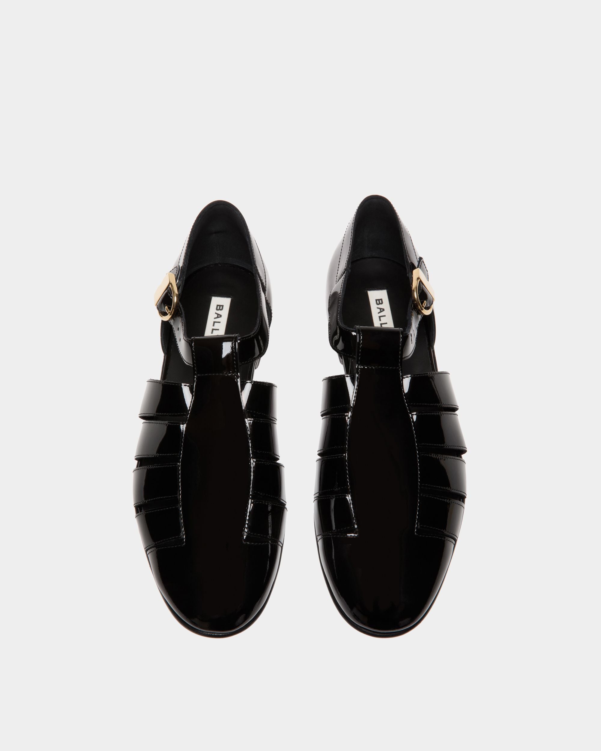 Salton Sandals In Black Leather - Homme - Bally - 04