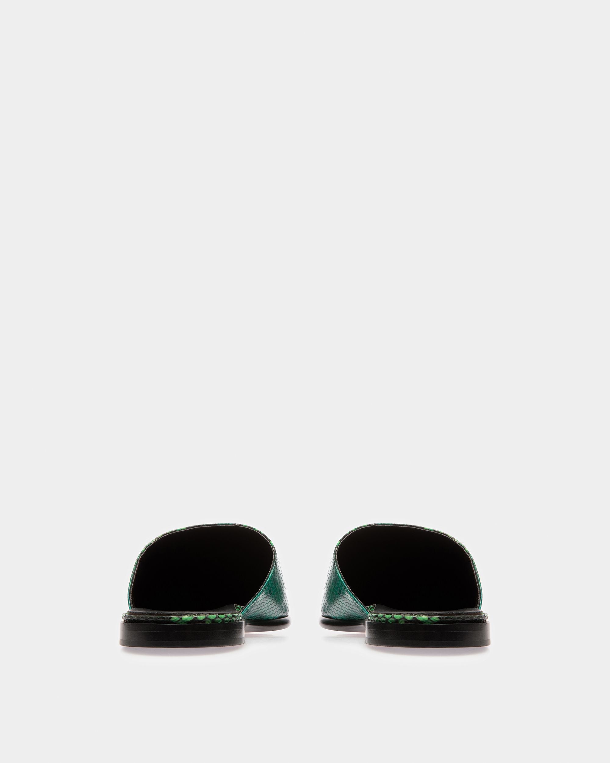Slippers Gaiman Finition Imprimé Python - Homme - Bally - 04
