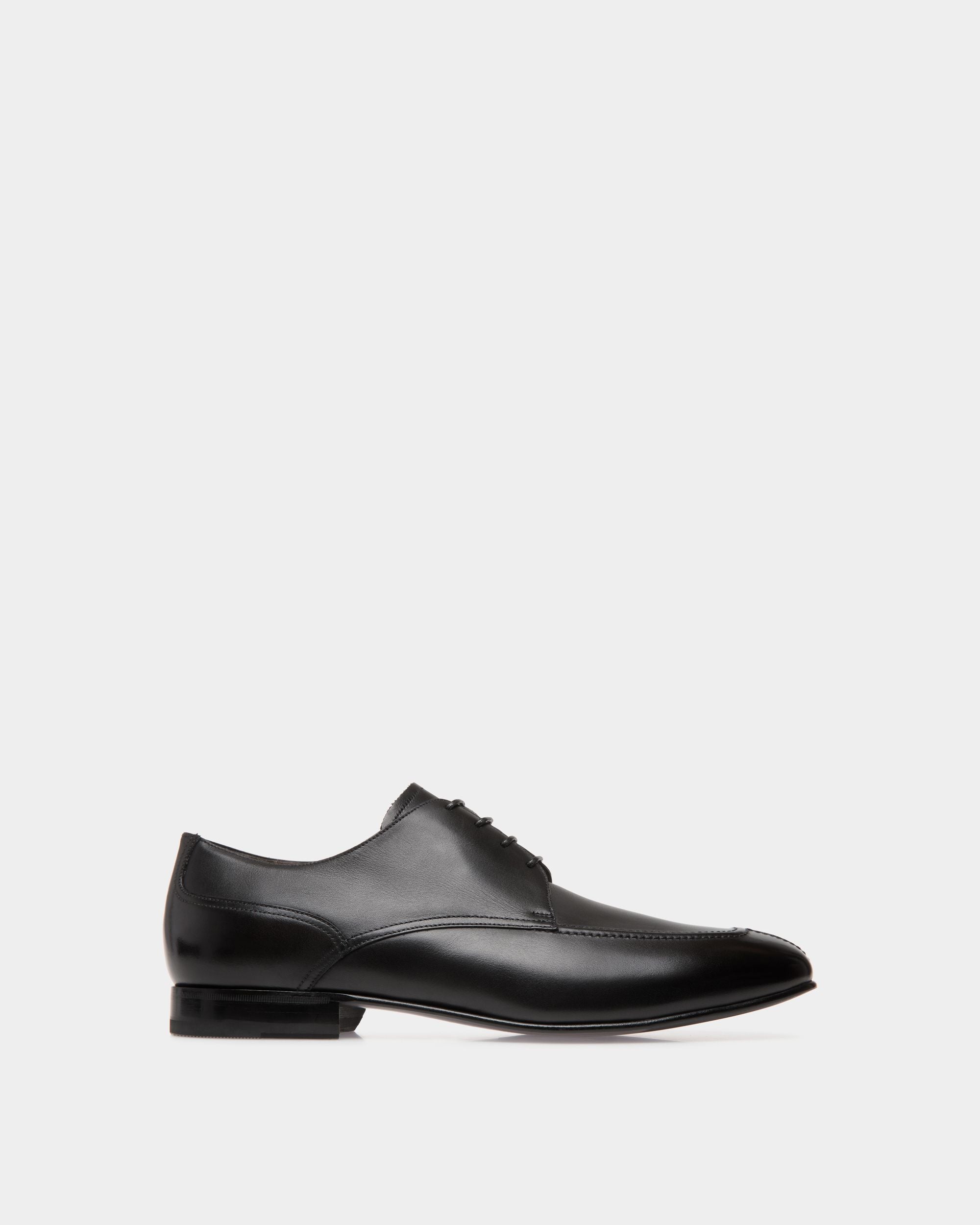 Suisse Lace-Ups In Black Leather - Homme - Bally - 01