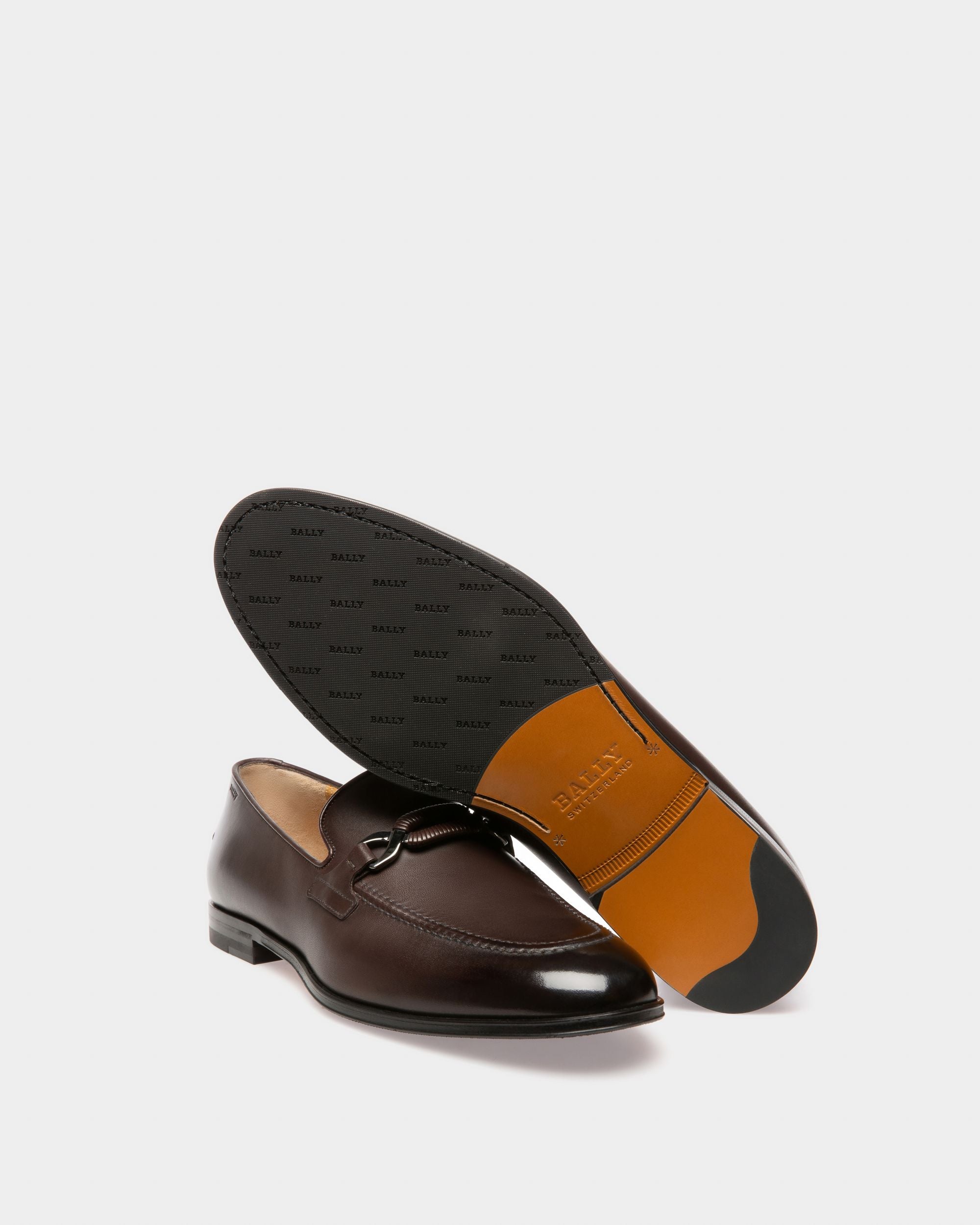 Wernof Mocassins En Cuir Marron - Homme - Bally - 05