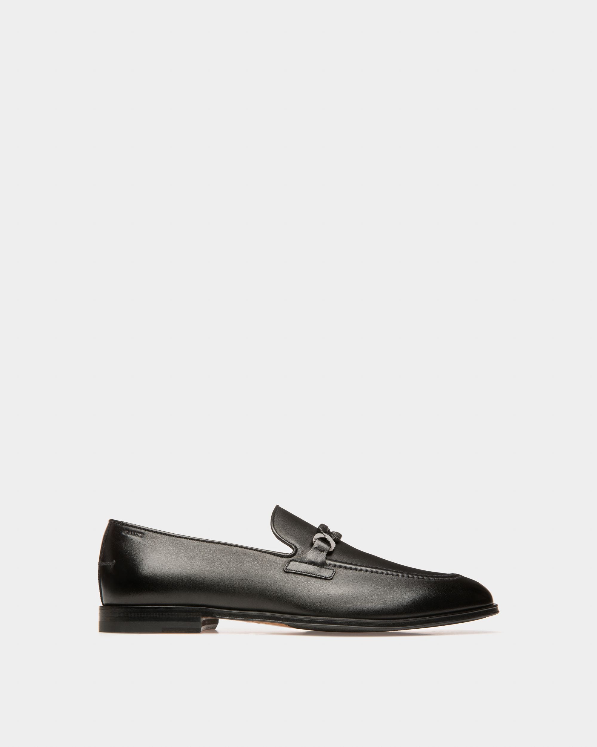 Wernof Mocassins En Cuir Noir - Homme - Bally - 01