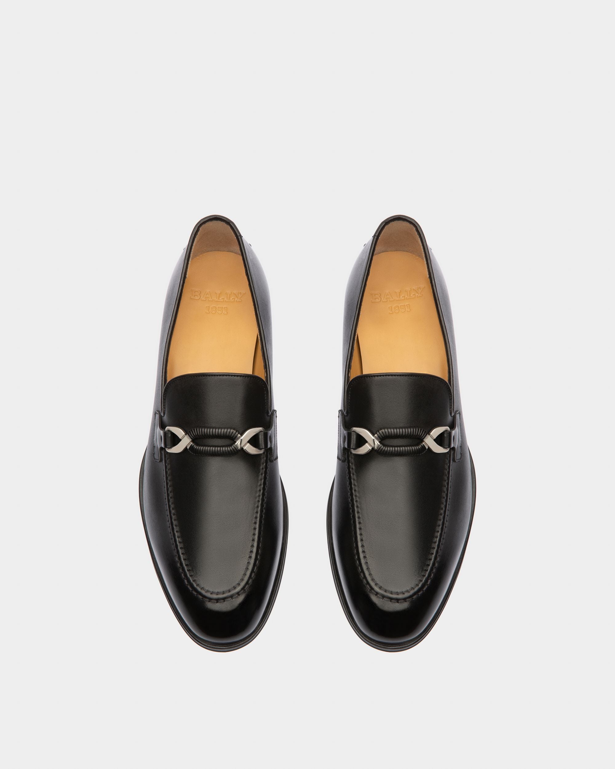 Wernof Mocassins En Cuir Noir - Homme - Bally - 02