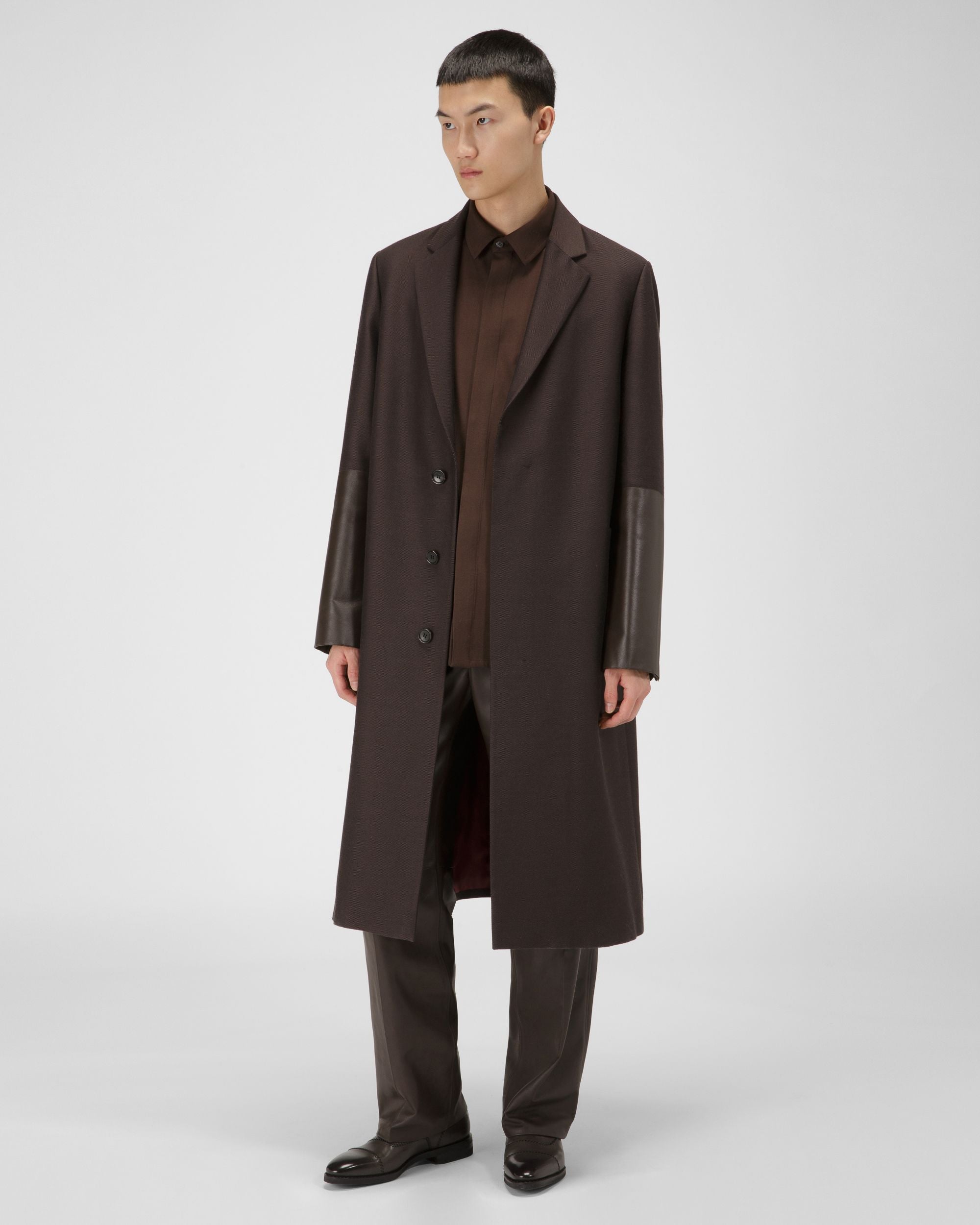 Scleyr Richelieen En Cuir Vert Militaire - Homme - Bally - 03