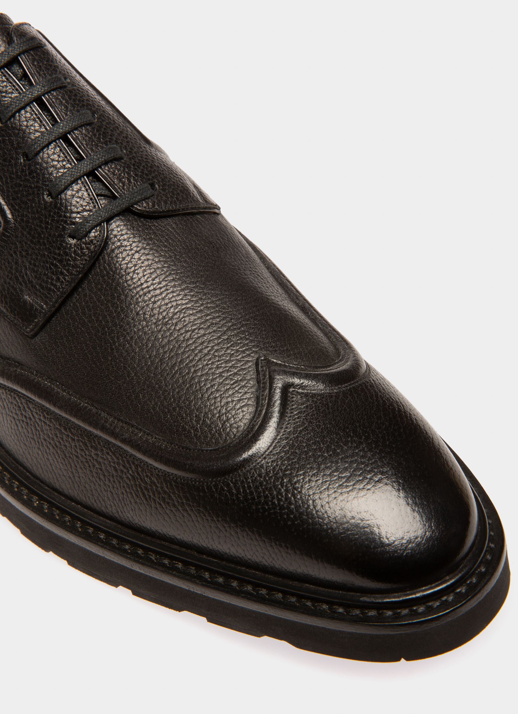 Mibion Derbies En Cuir Noir - Homme - Bally - 06