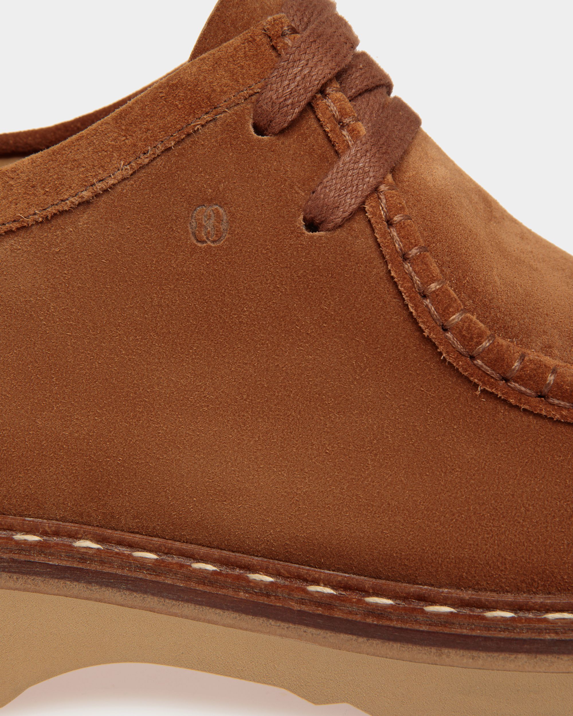 Derbies Neasden En Daim Marron Clair - Homme - Bally - 04