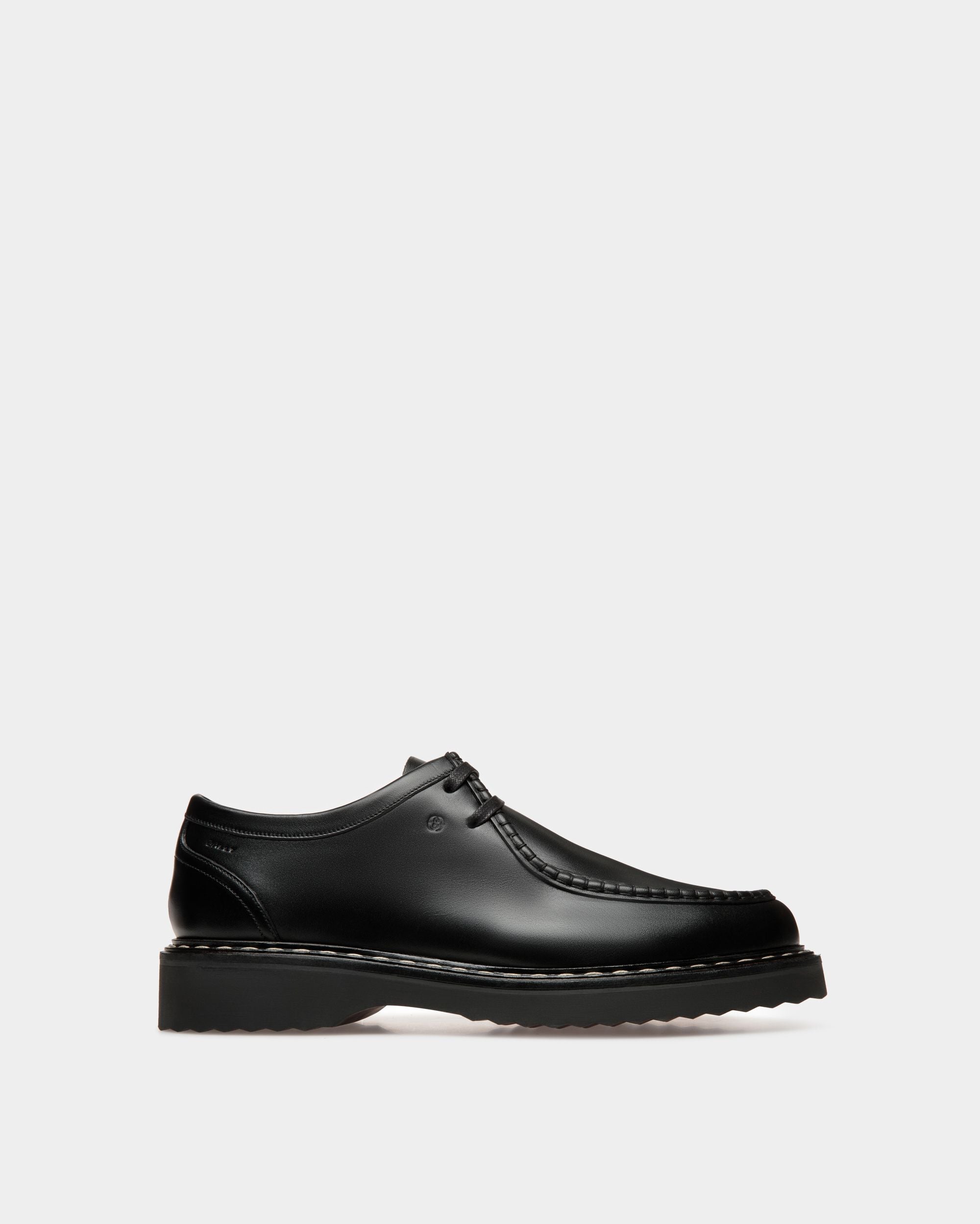 Derbies Neasden En Cuir Noir - Homme - Bally - 01