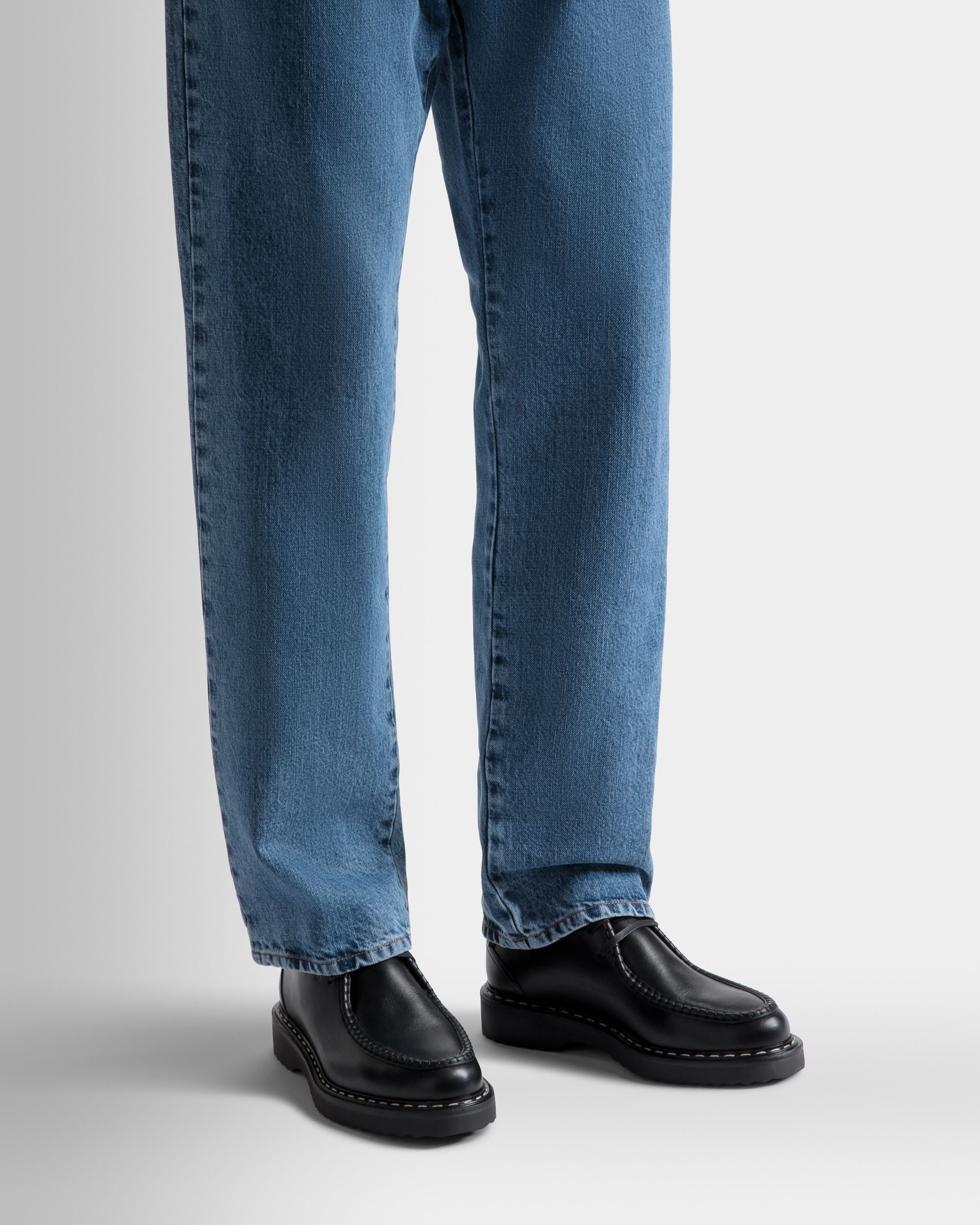 Derbies Neasden En Cuir Noir - Homme - Bally - 02