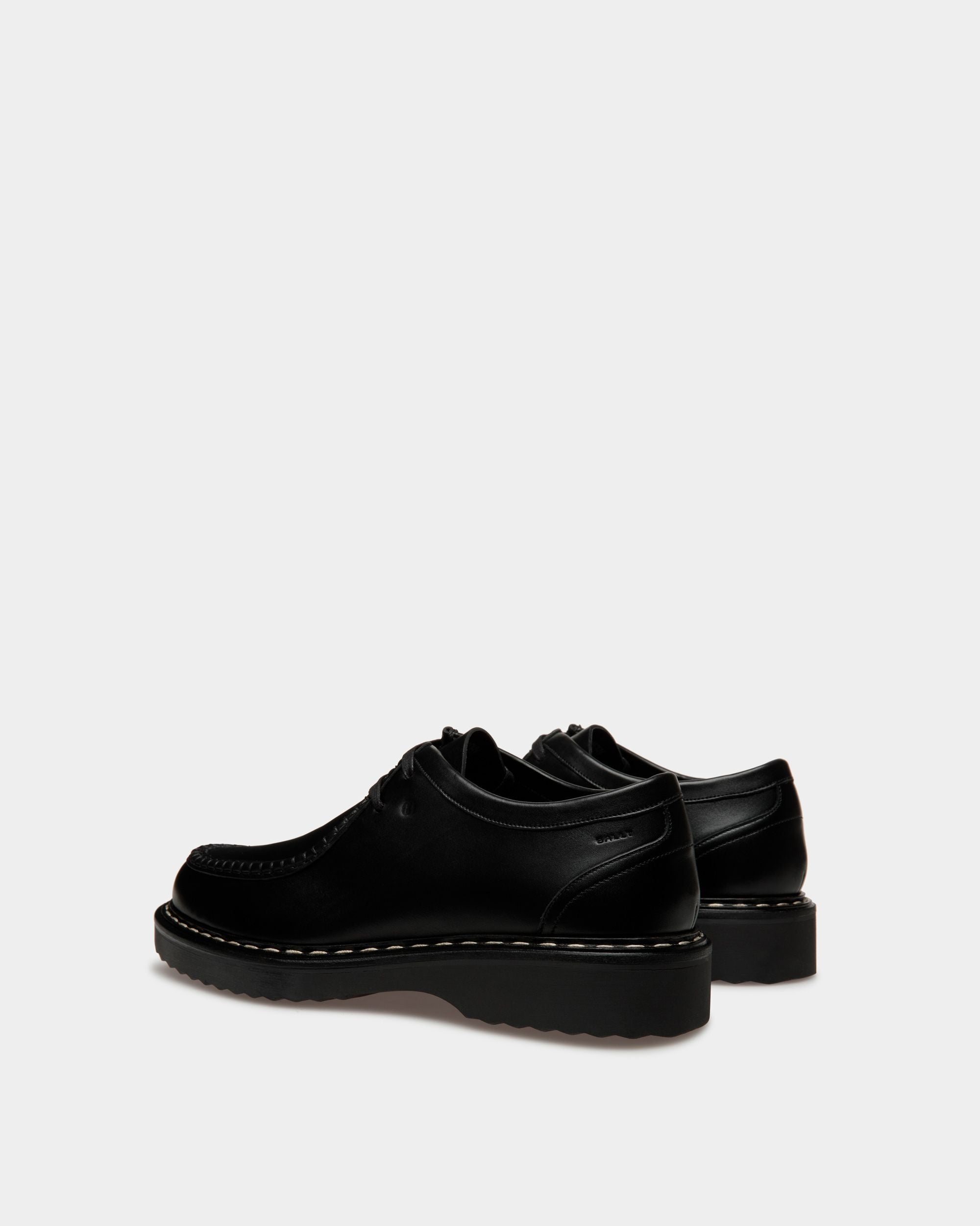 Derbies Neasden En Cuir Noir - Homme - Bally - 04
