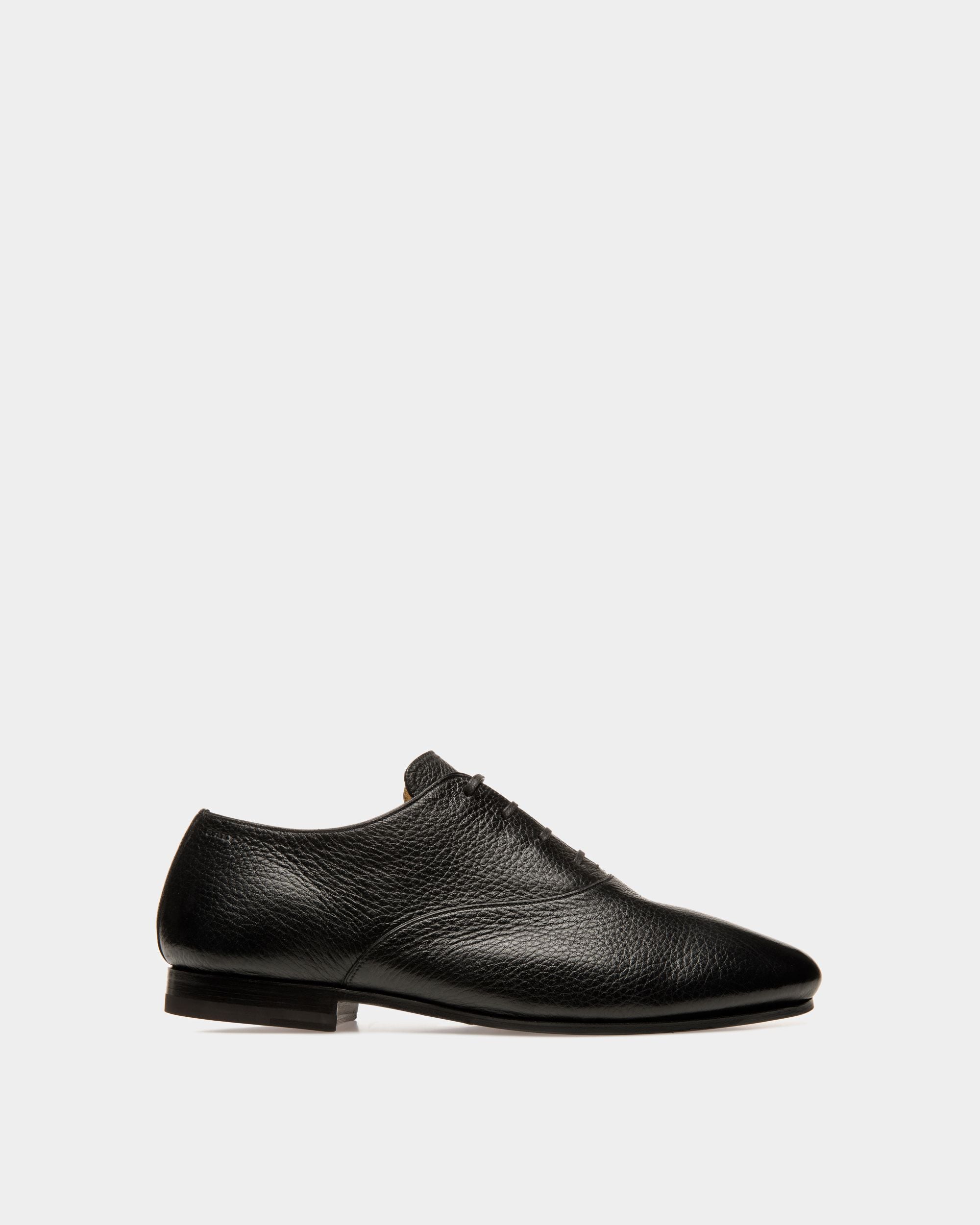 Richelieus Pinte En Cuir Noir - Homme - Bally - 01