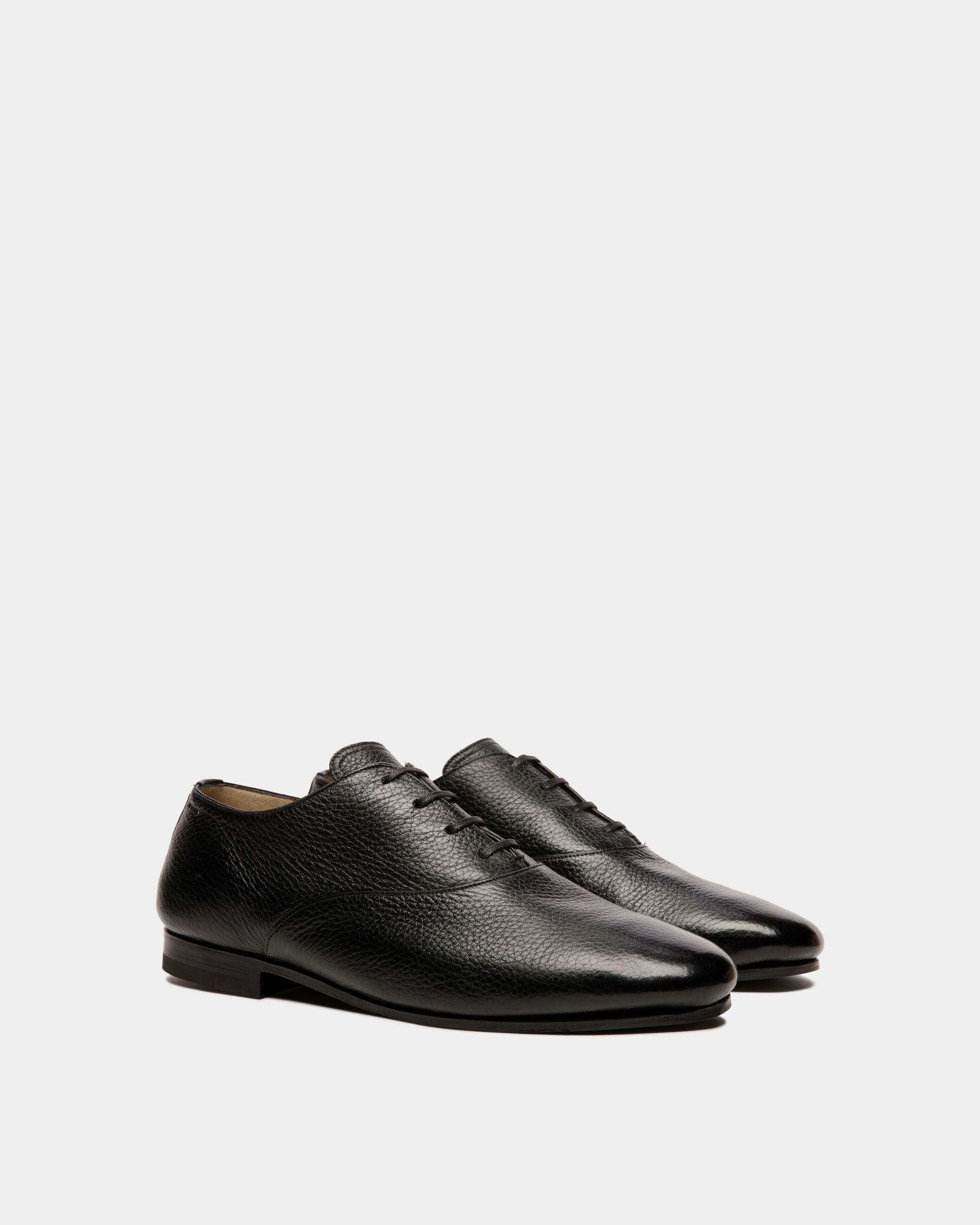 Richelieus Pinte En Cuir Noir - Homme - Bally - 03