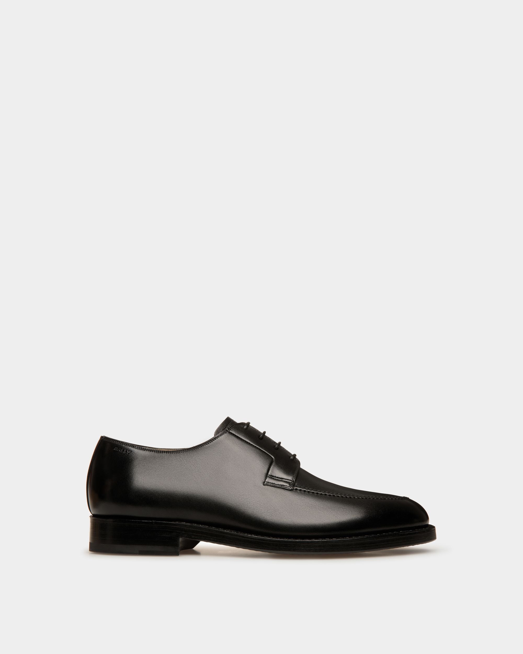 Derby Schoenen En Cuir Noir - Homme - Bally - 01