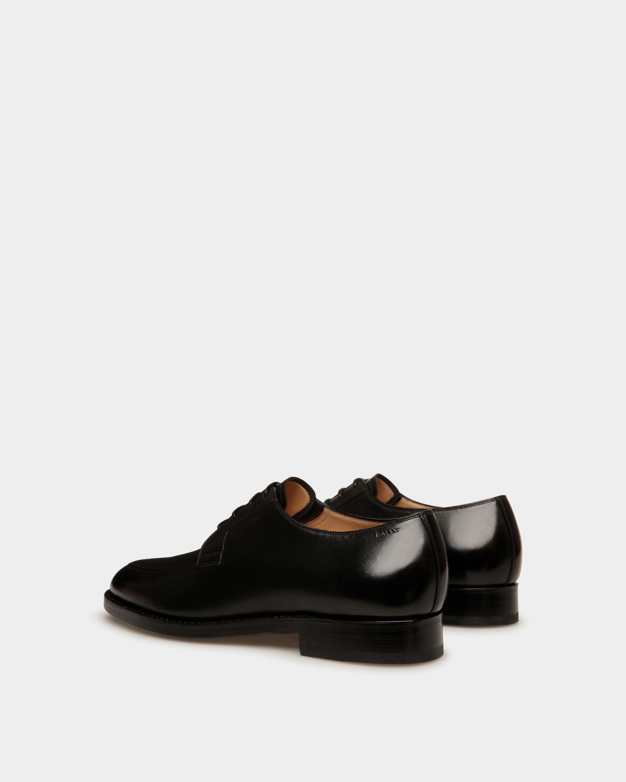 Derby Schoenen En Cuir Noir - Homme - Bally - 03