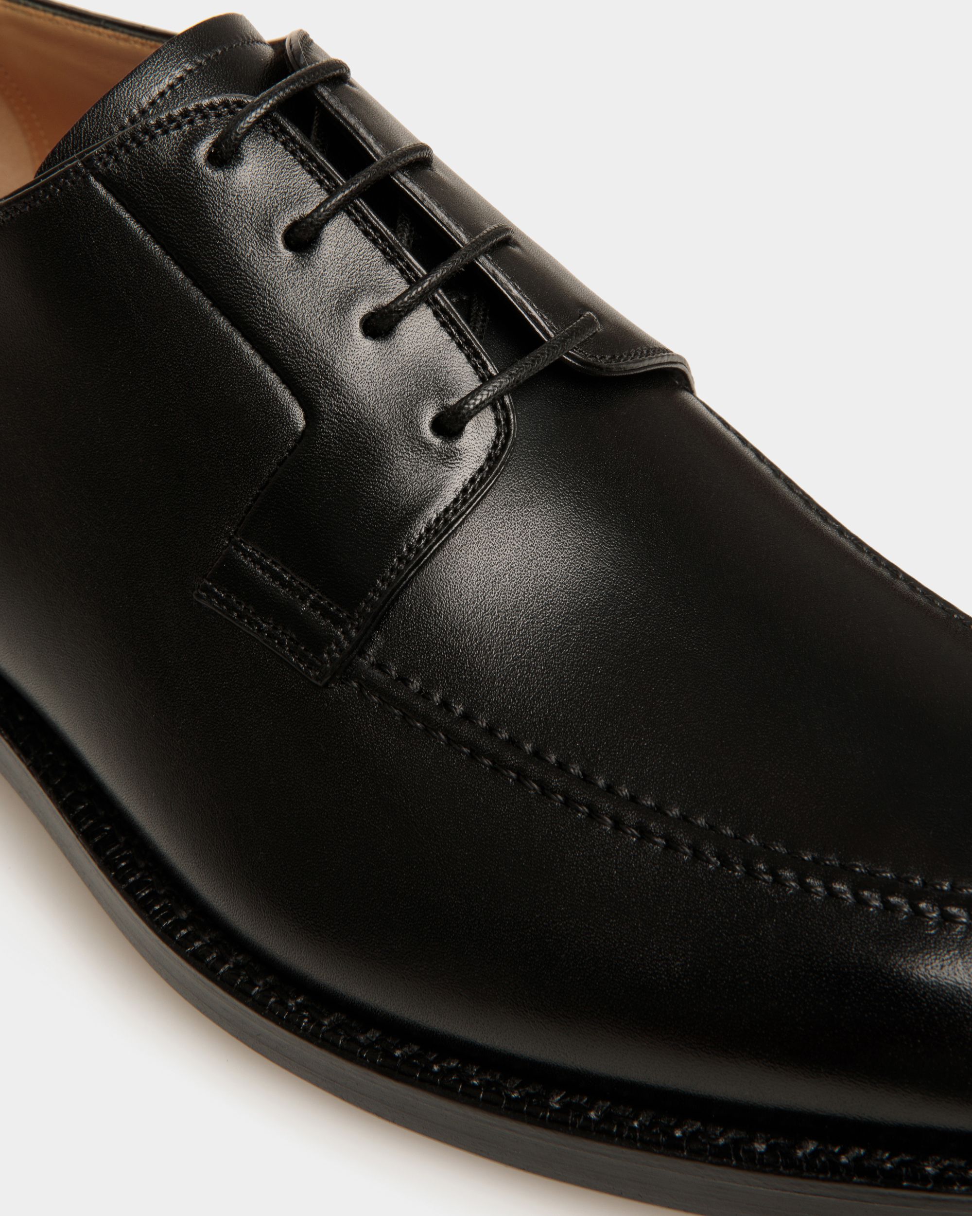 Derby Schoenen En Cuir Noir - Homme - Bally - 04