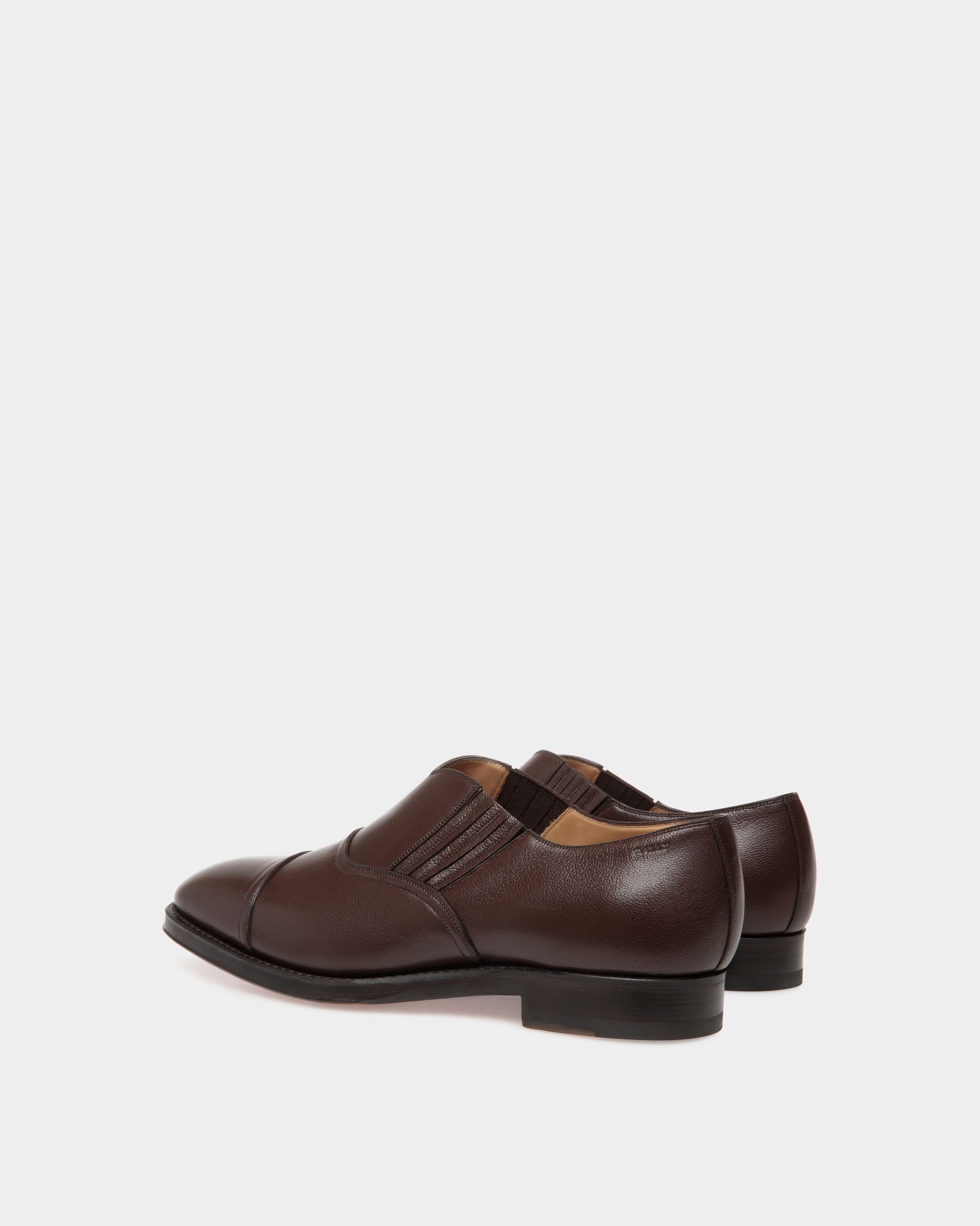 Scribe Loafer In Brown Leather - Homme - Bally - 03