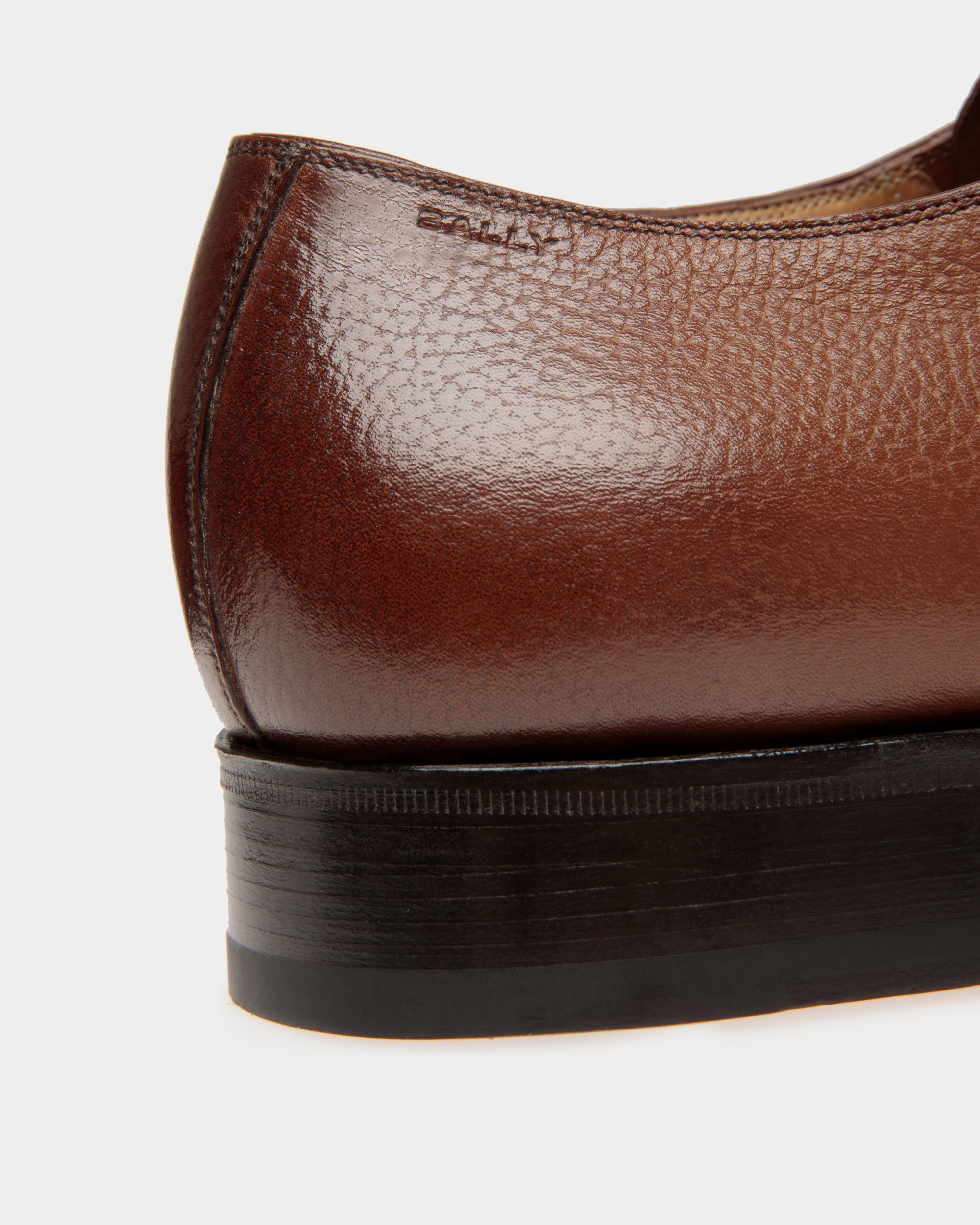 Mocassin Schoenen En Cuir Gaufré - Homme - Bally - 04