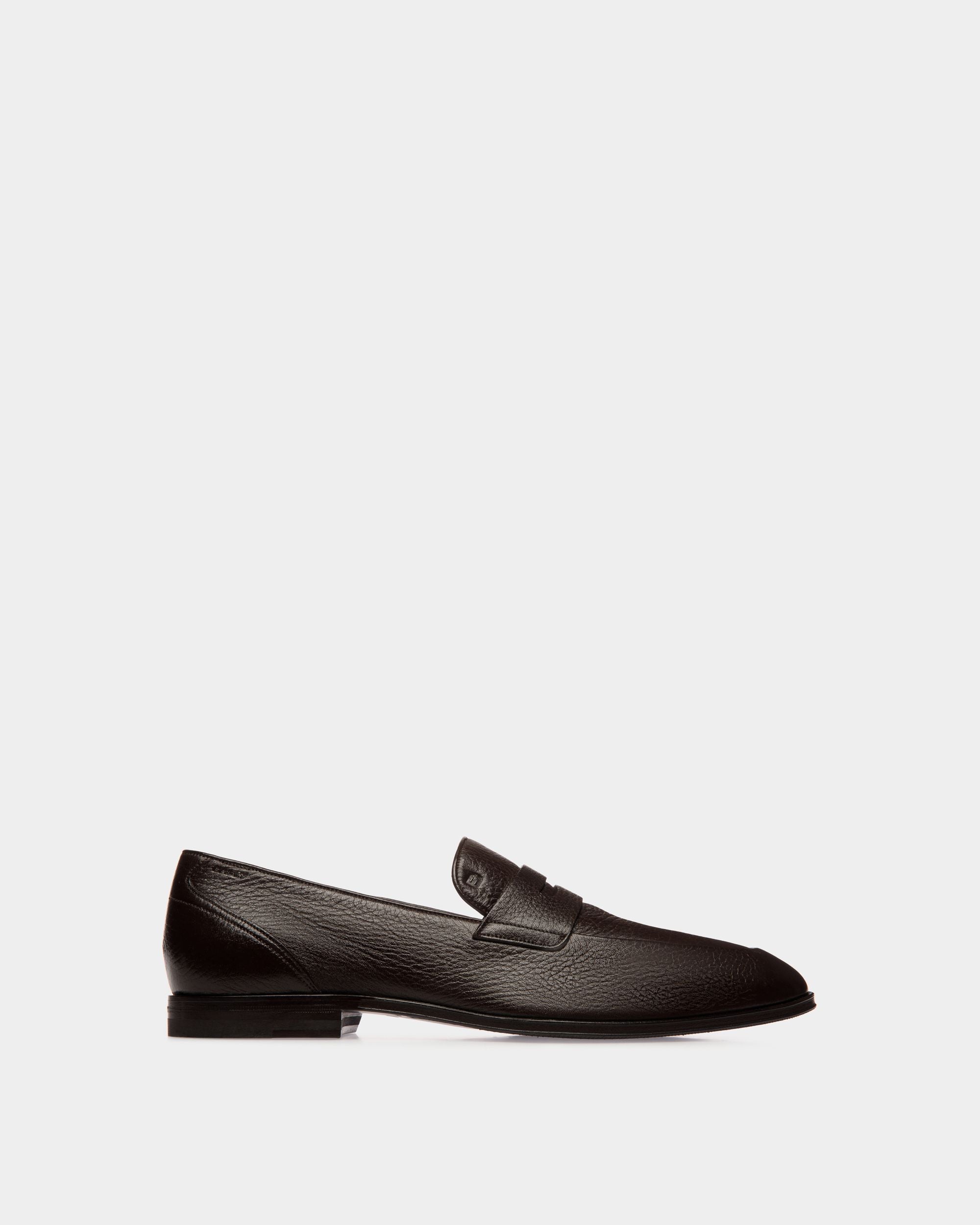 Mocassin Westminster En Cuir De Cerf Marron - Homme - Bally - 01
