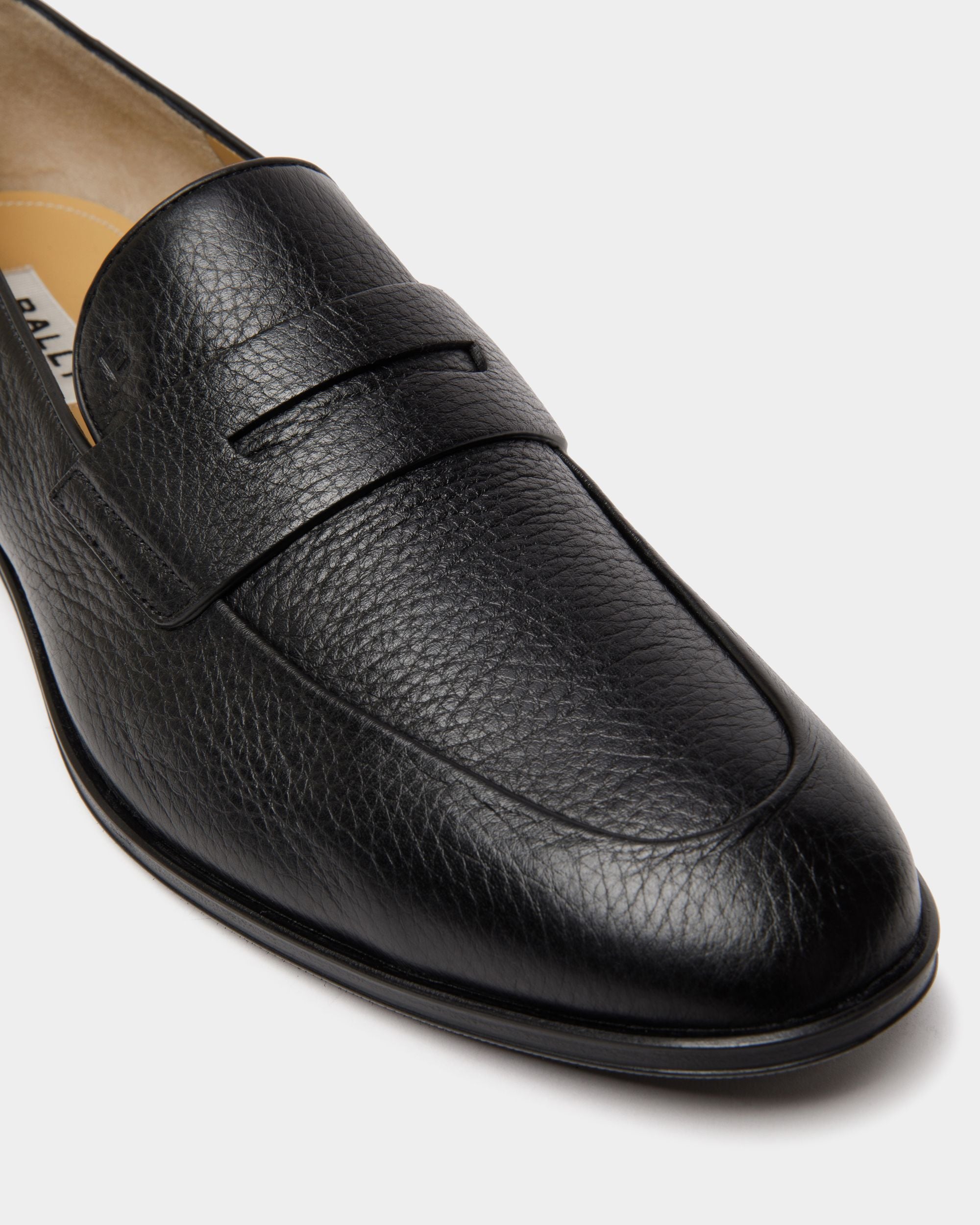 Mocassin Westminster En Cuir De Cerf Noir - Homme - Bally - 04