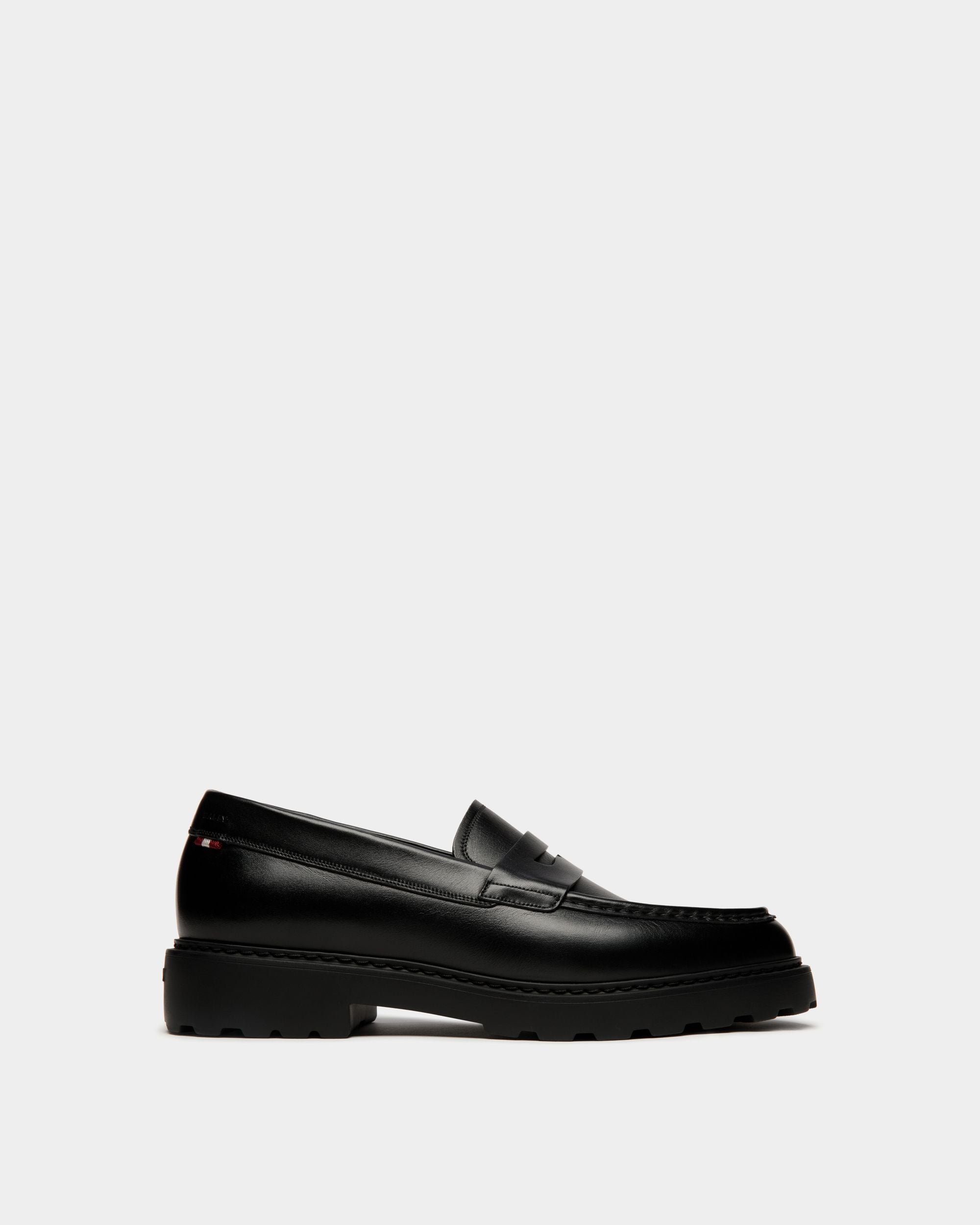 Mocassin Gusto En Cuir Noir - Homme - Bally - 01