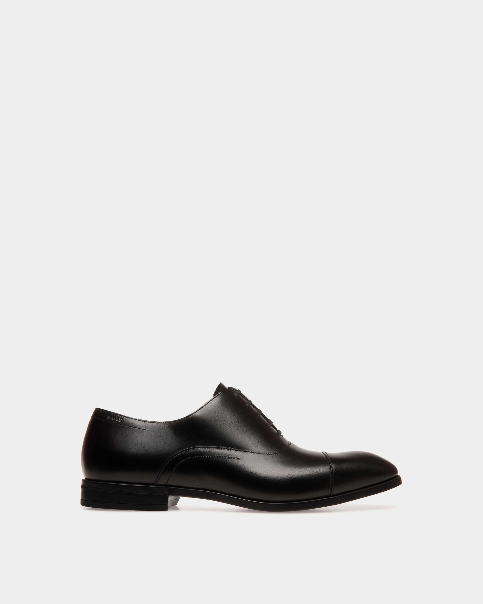 Oxford In Black  Leather - Homme - Bally - 01