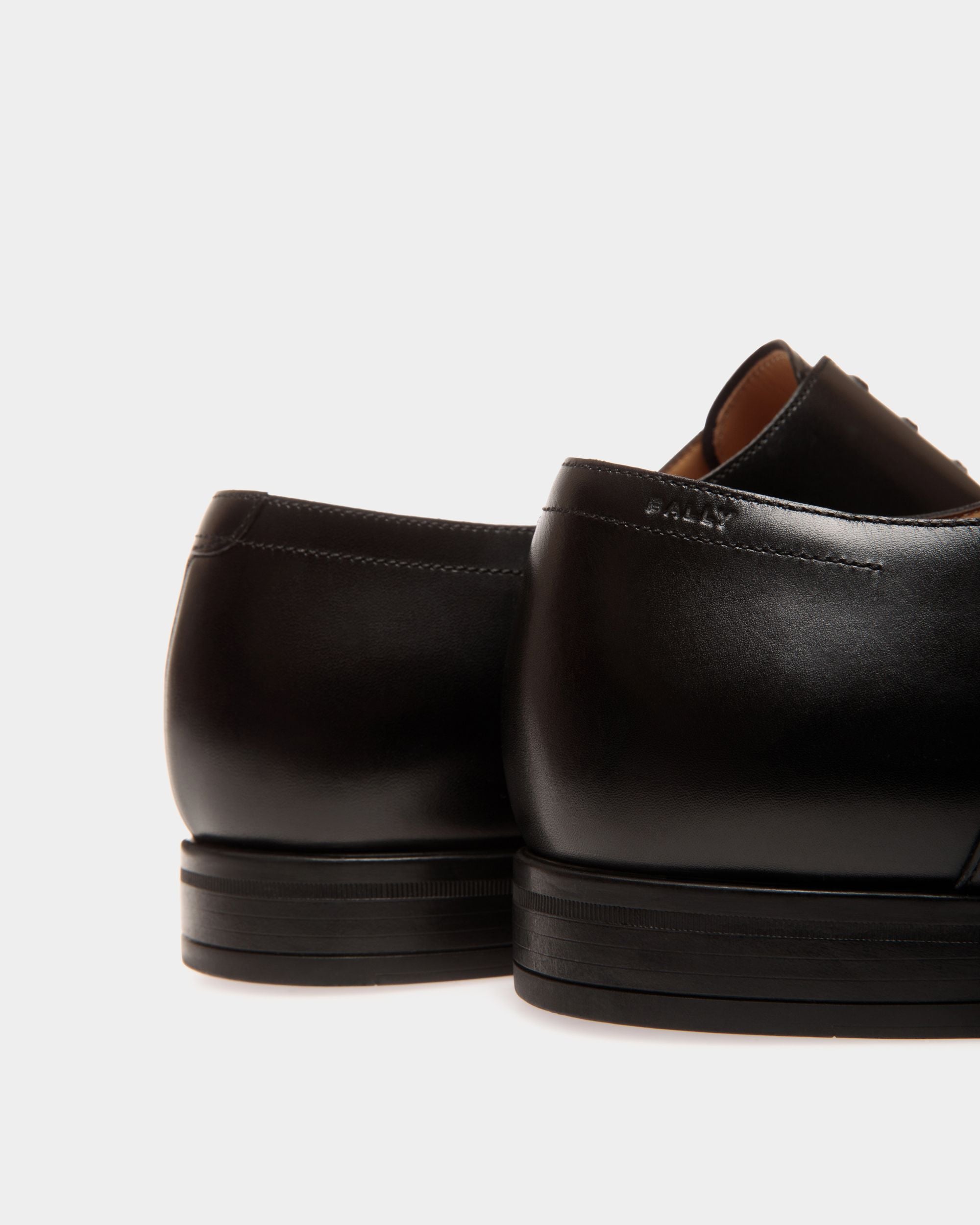 Oxford In Black  Leather - Homme - Bally - 05
