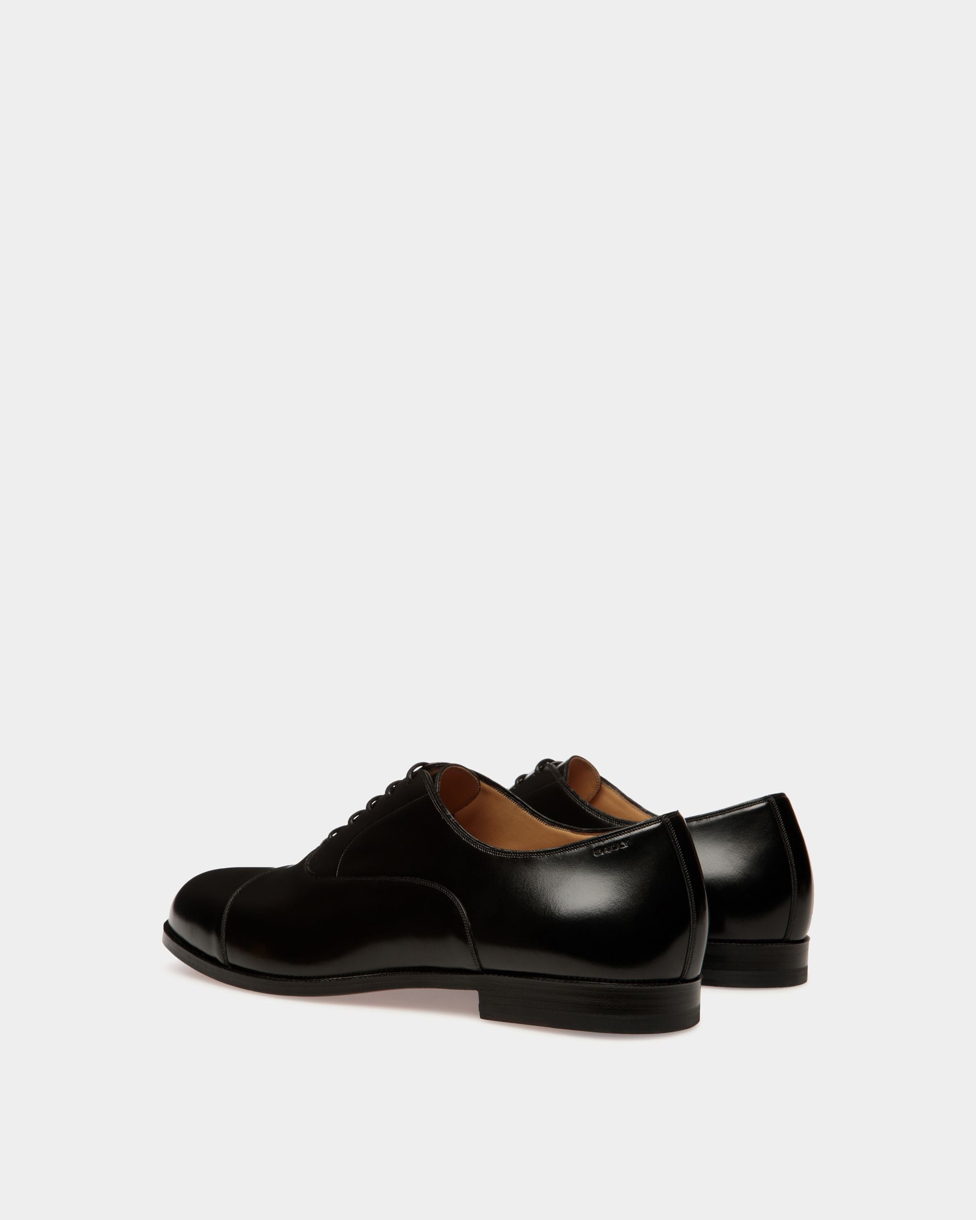 Richelieu Carl En Cuir Noir - Homme - Bally - 04