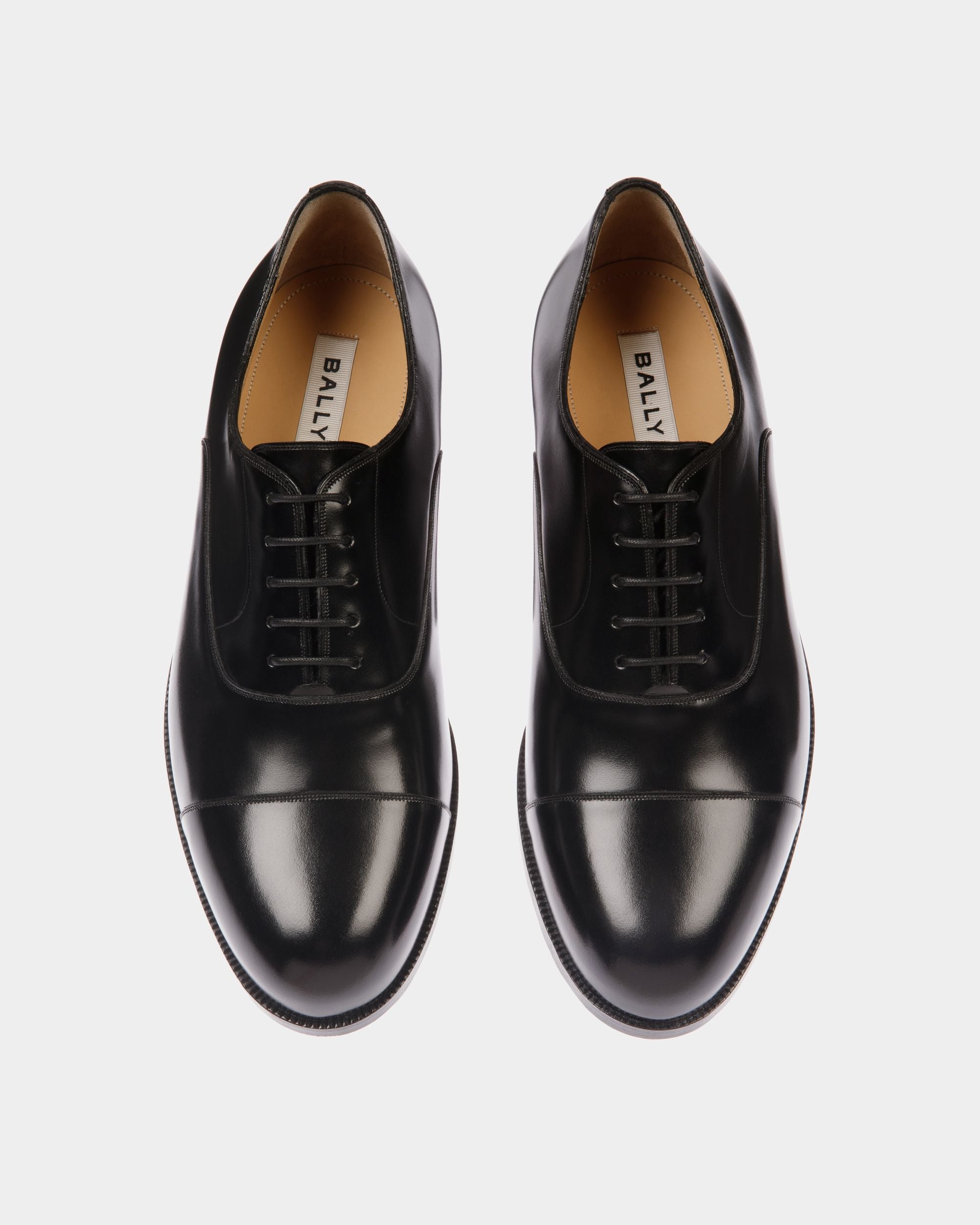 Richelieu Carl En Cuir Noir - Homme - Bally - 05