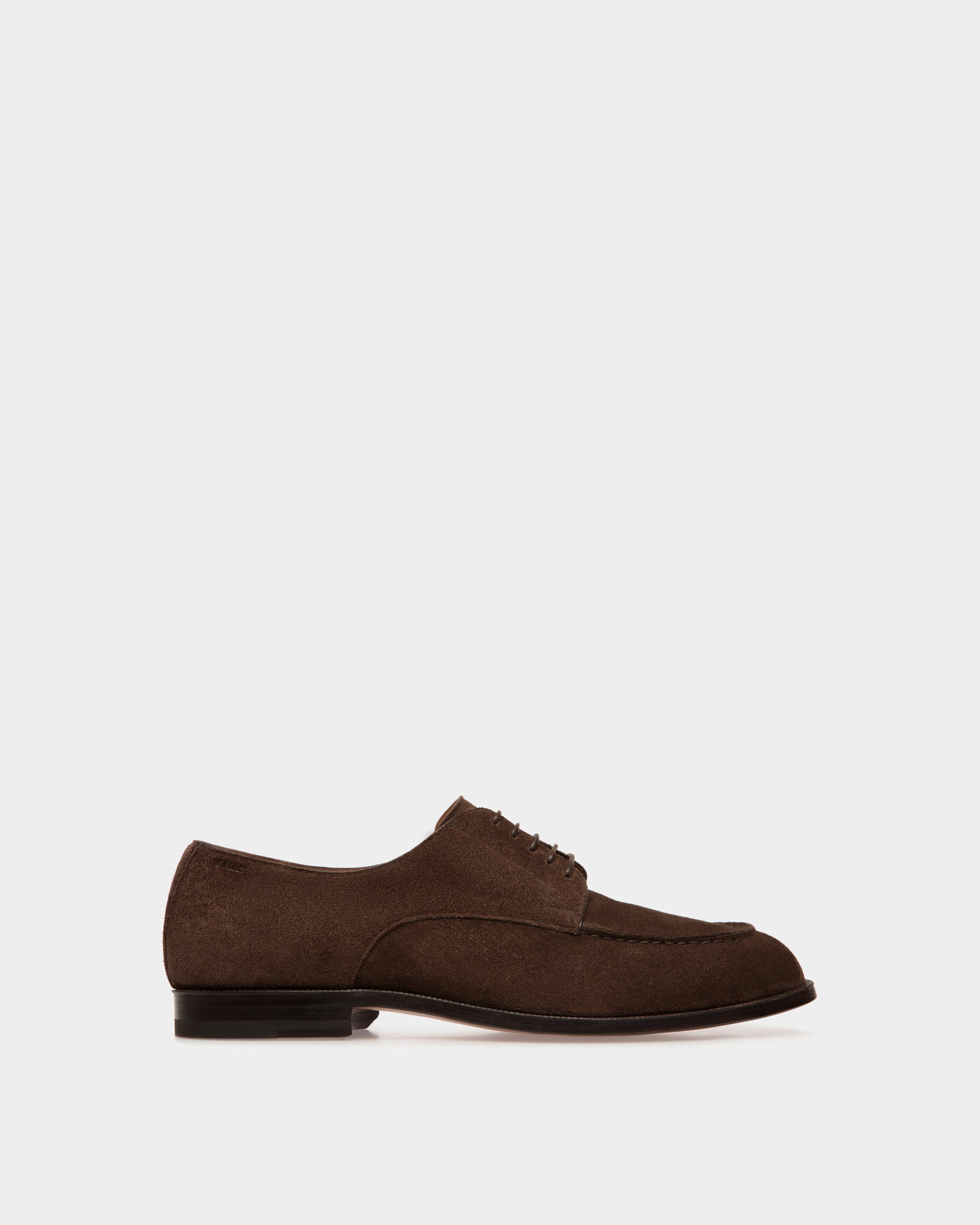 Derby Carl En Daim Ebano - Homme - Bally - 01