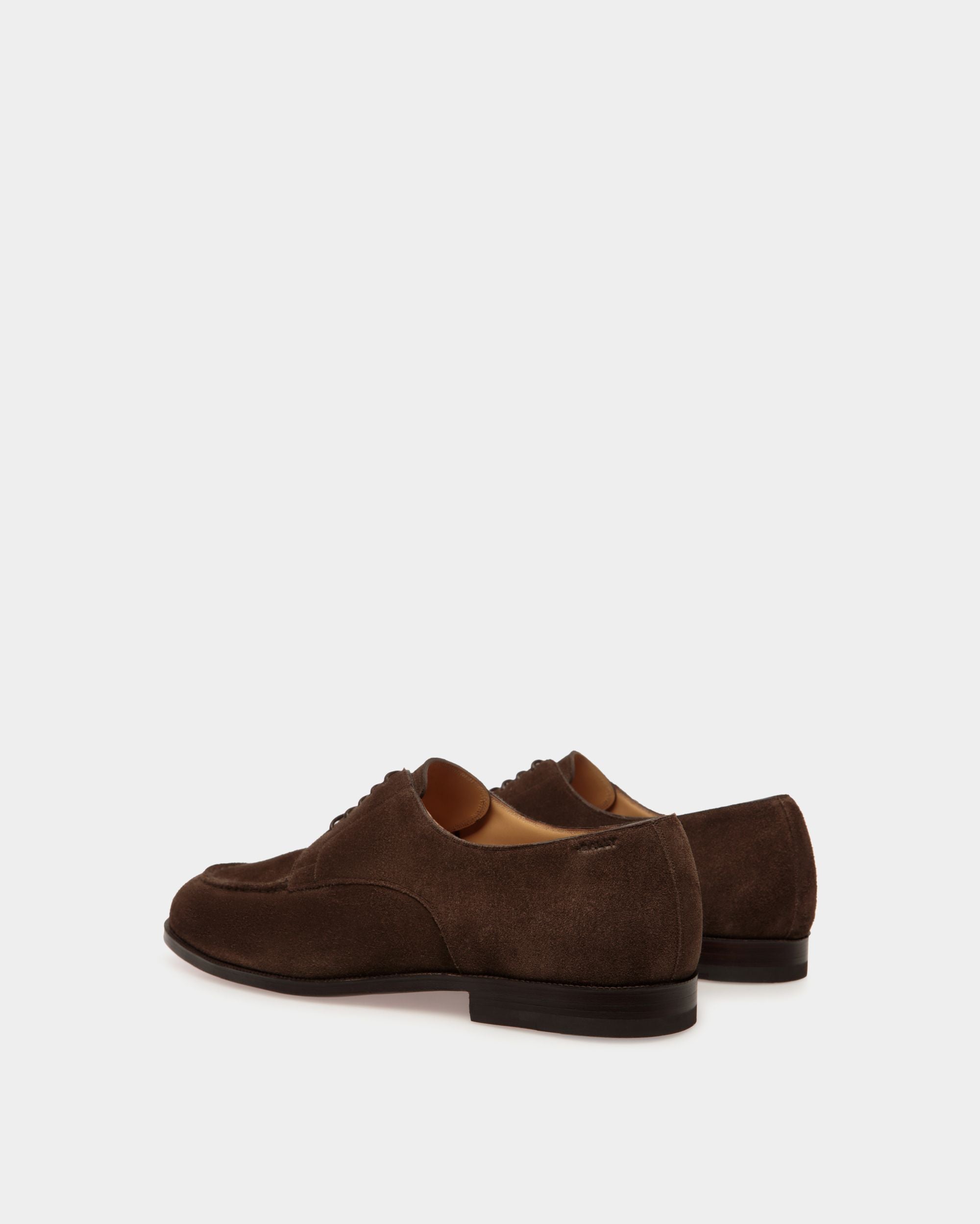 Derby Carl En Daim Ebano - Homme - Bally - 04