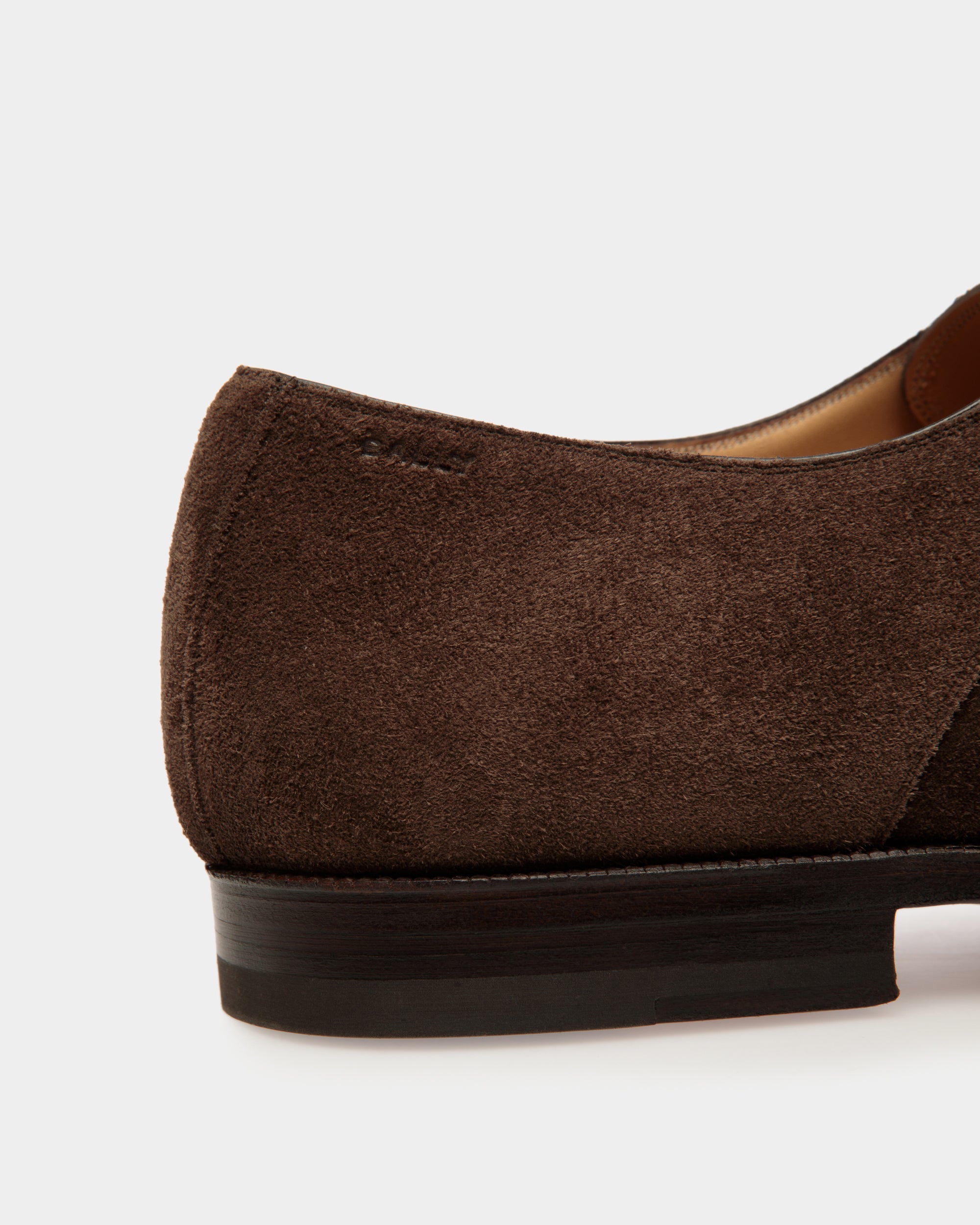 Derby Carl En Daim Ebano - Homme - Bally - 06