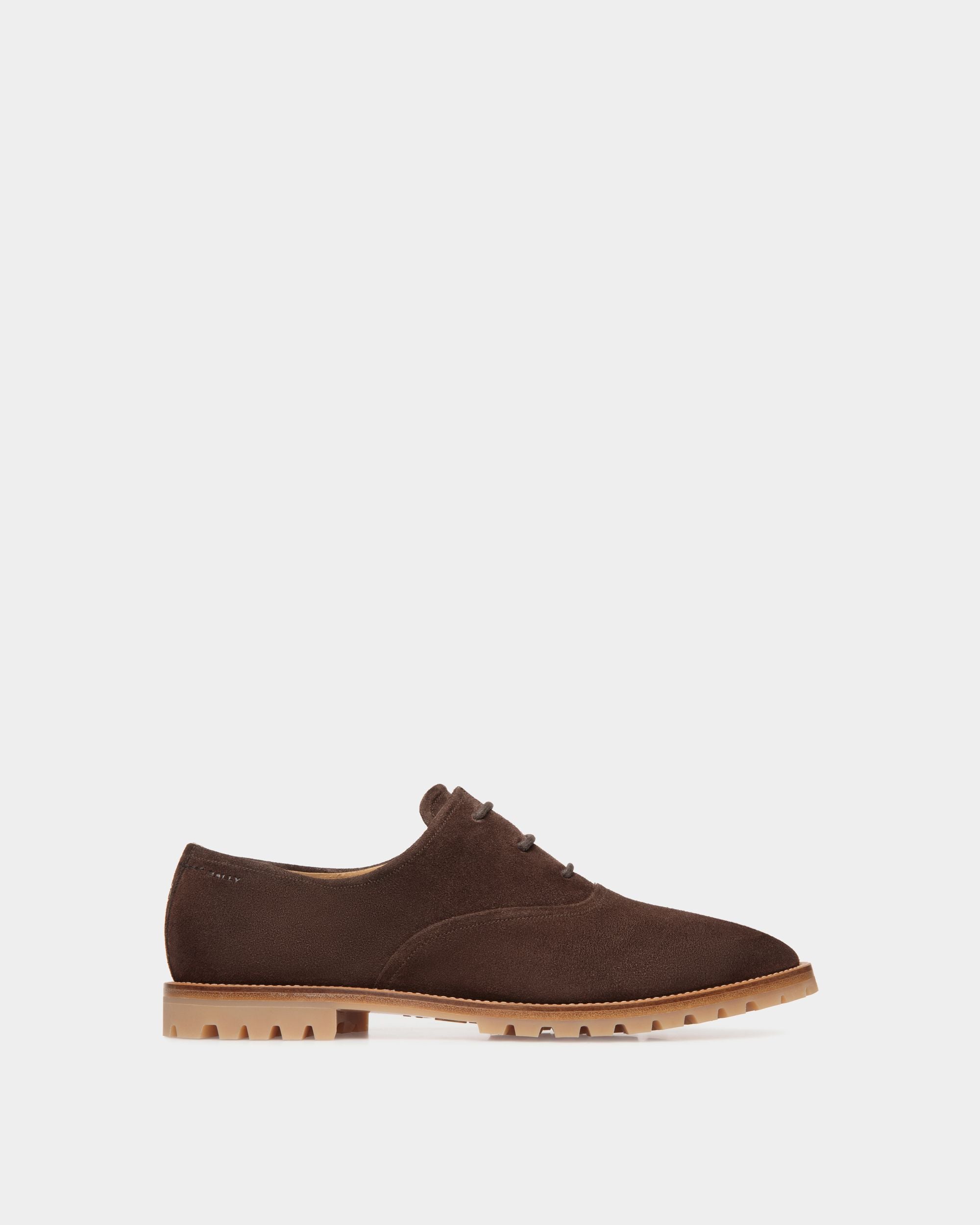 Richelieu Solaria En Daim Ebano - Homme - Bally - 01
