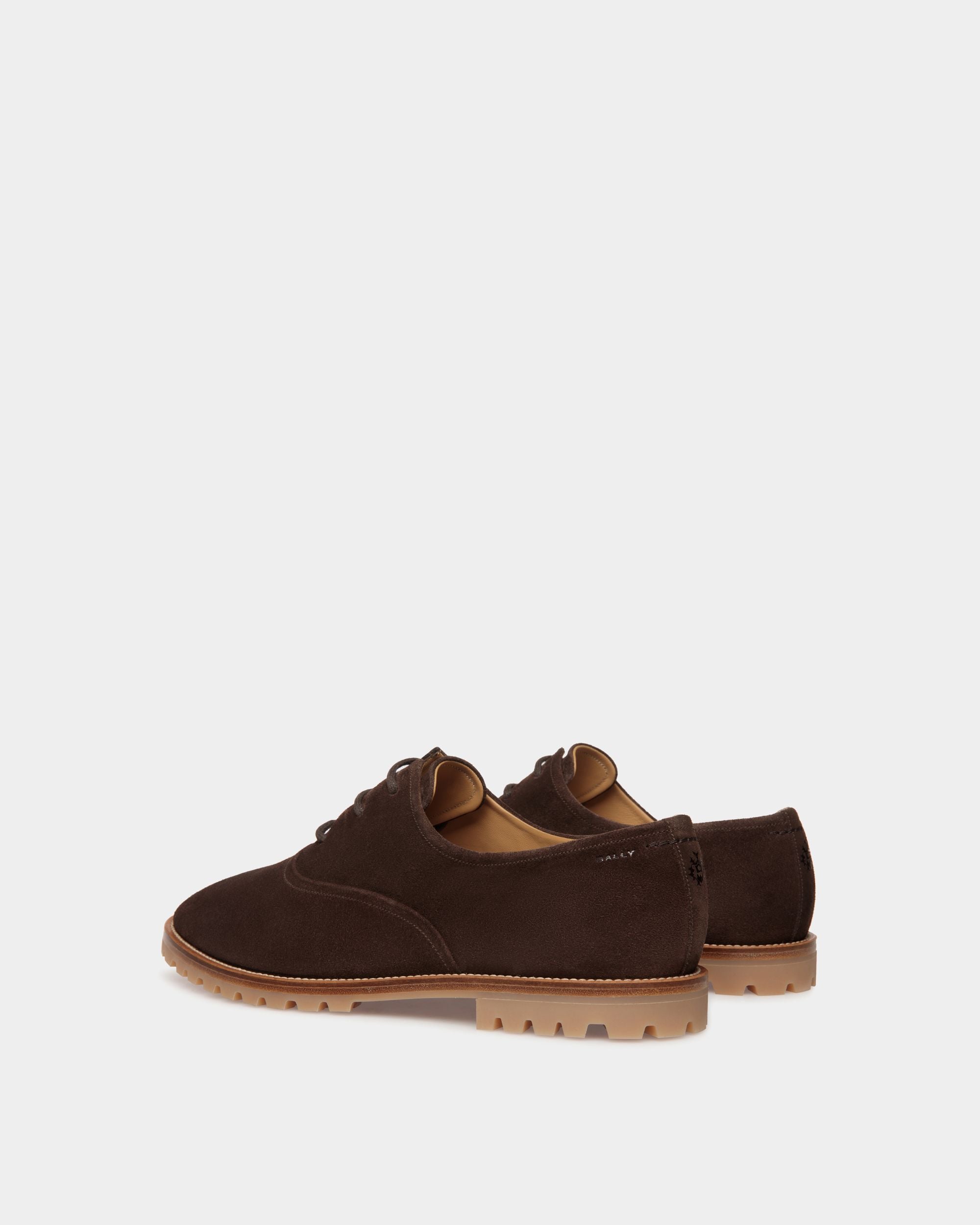 Richelieu Solaria En Daim Ebano - Homme - Bally - 04