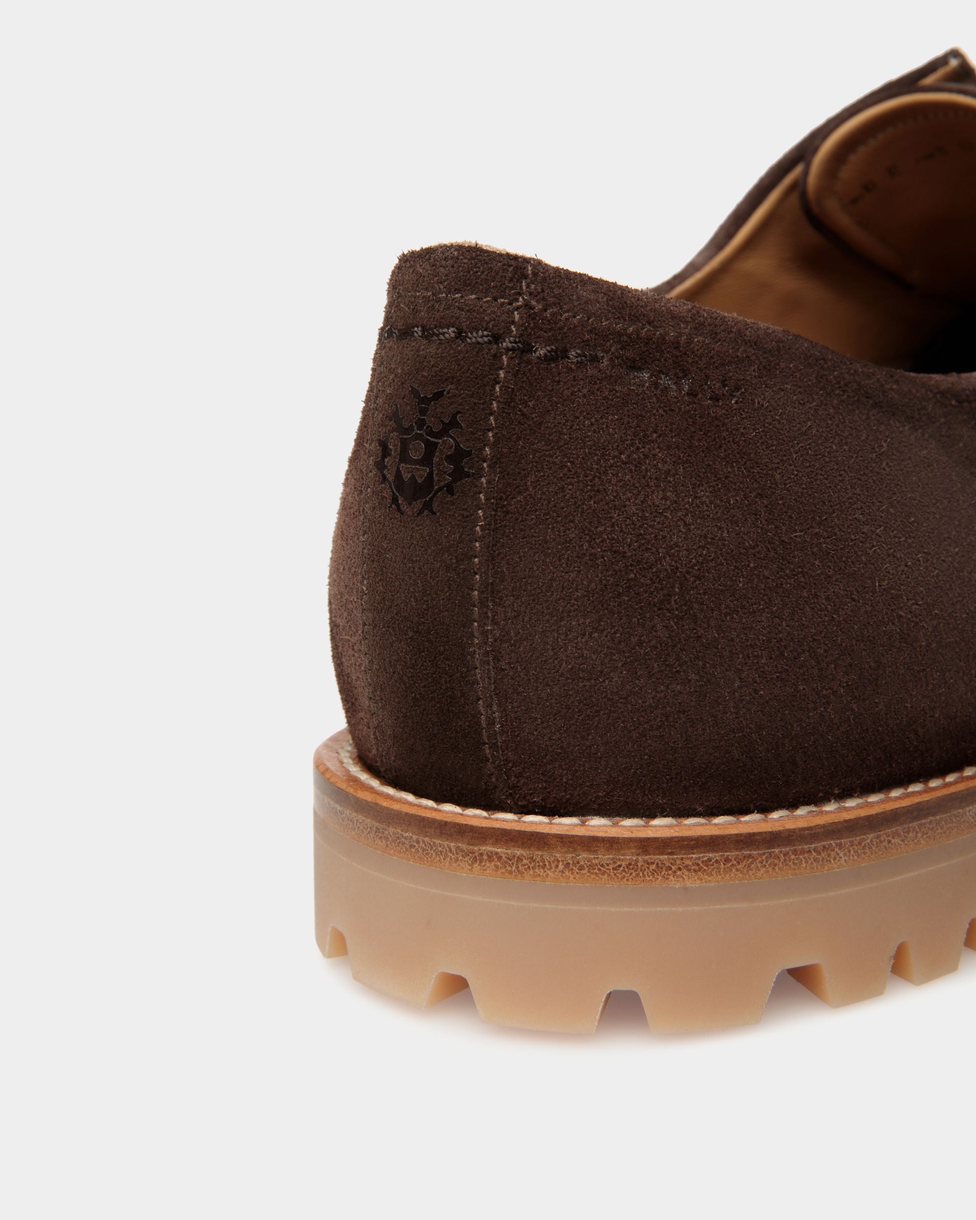 Richelieu Solaria En Daim Ebano - Homme - Bally - 06