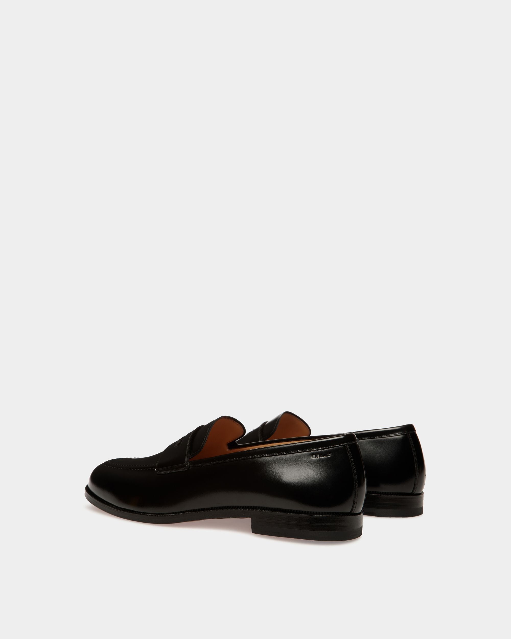 Mocassin Carl En Cuir Noir - Homme - Bally - 03