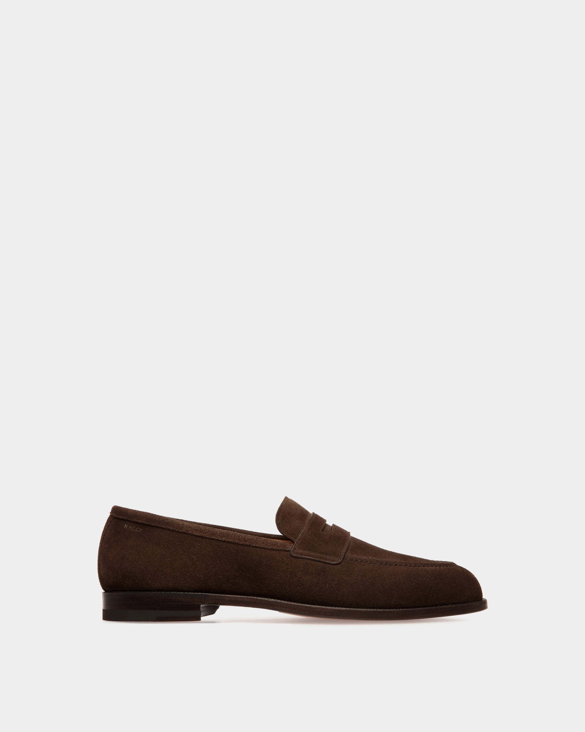 Mocassin Carl En Daim Ebano - Homme - Bally - 01