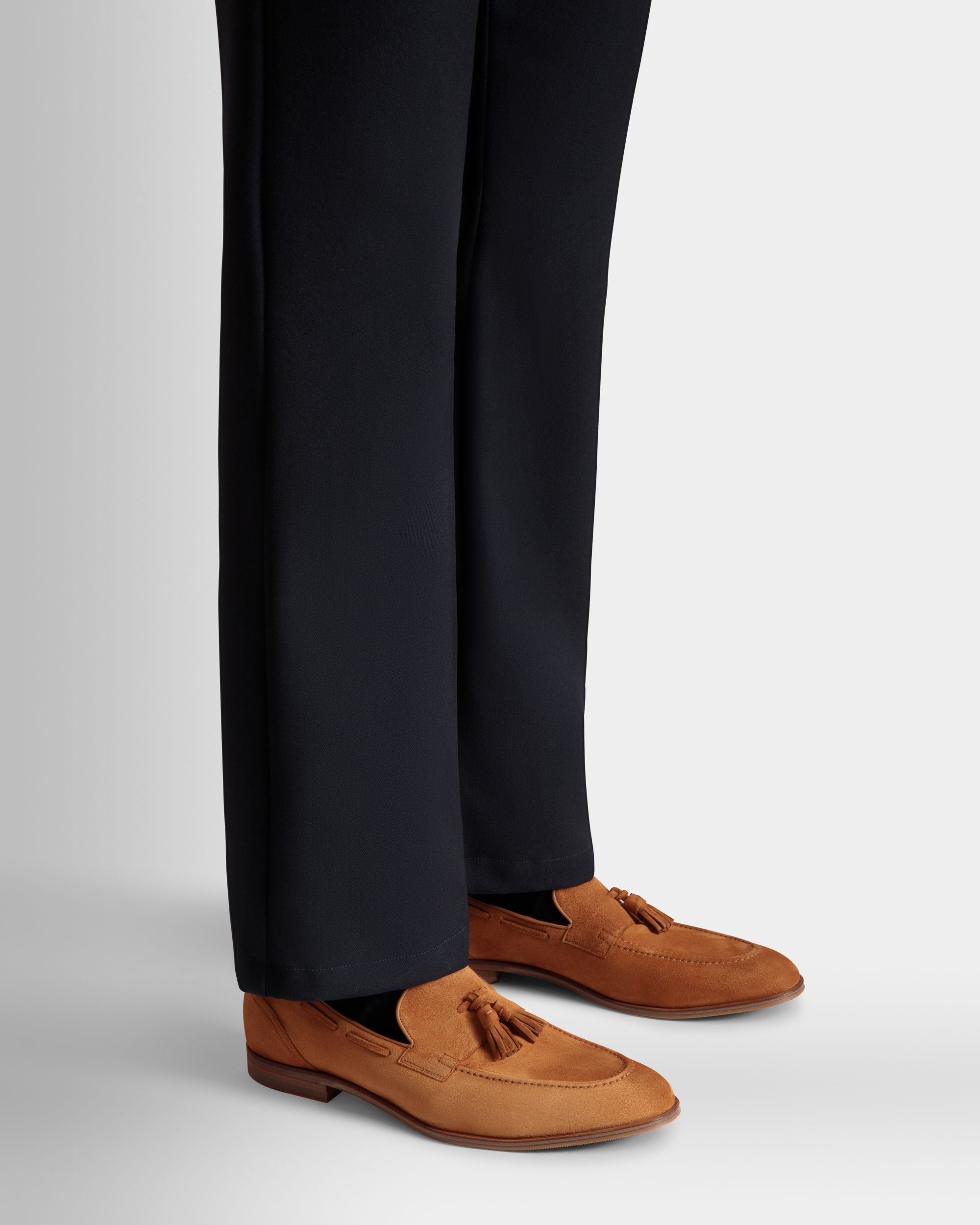 Mocassin Westminster En Daim Marron - Homme - Bally - 02