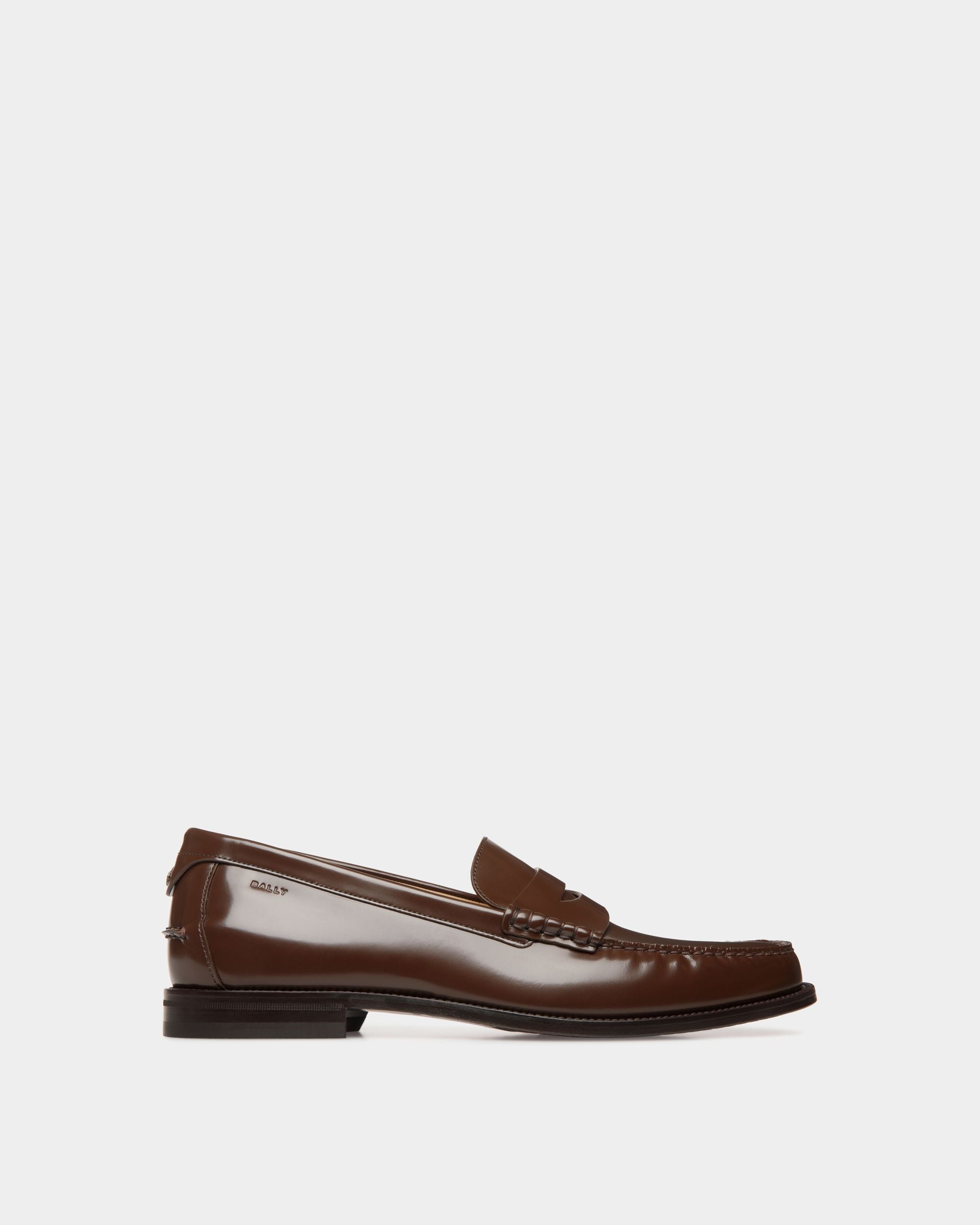 Mocassin Capitol En Cuir Ebano - Homme - Bally - 01
