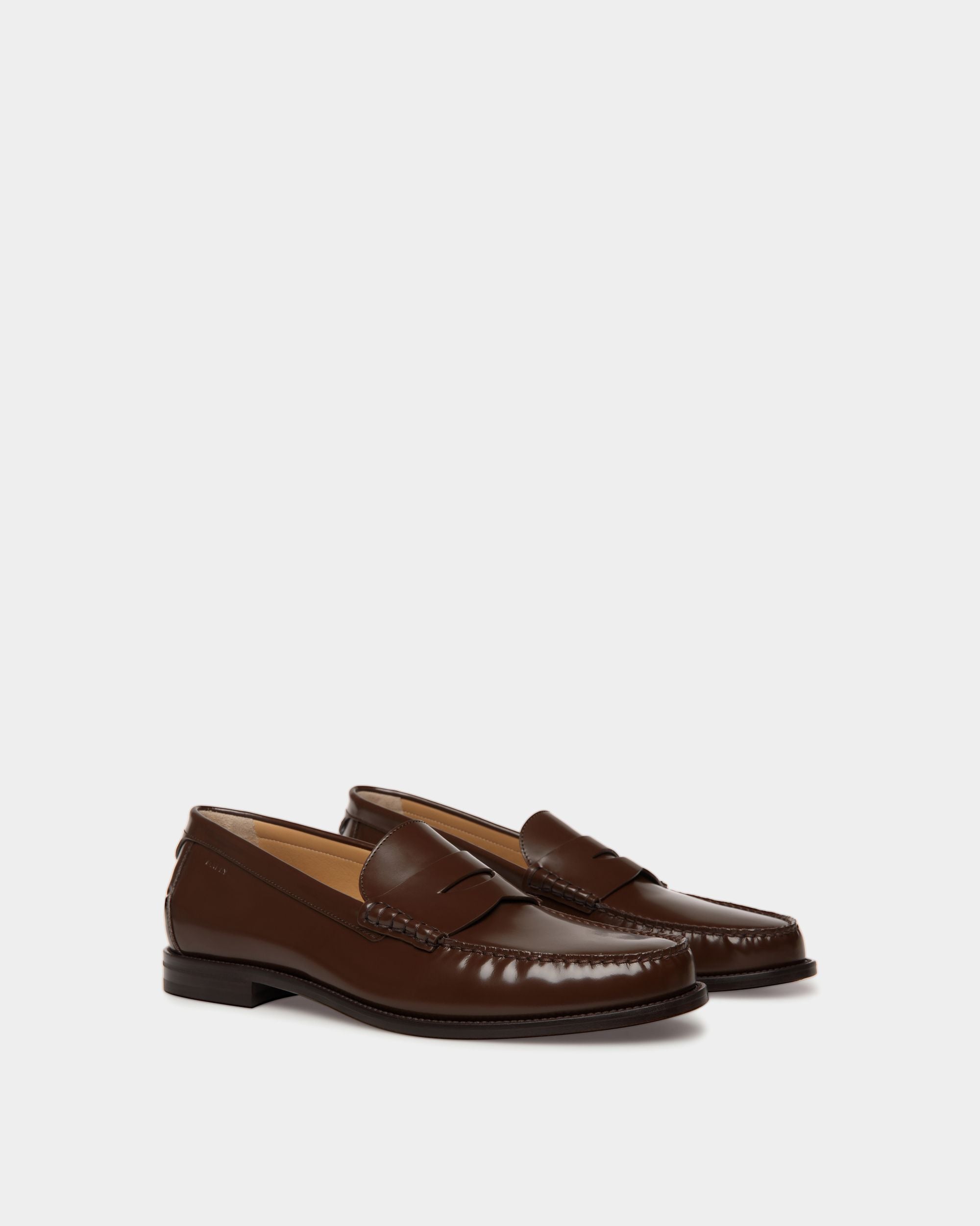 Mocassin Capitol En Cuir Ebano - Homme - Bally - 03