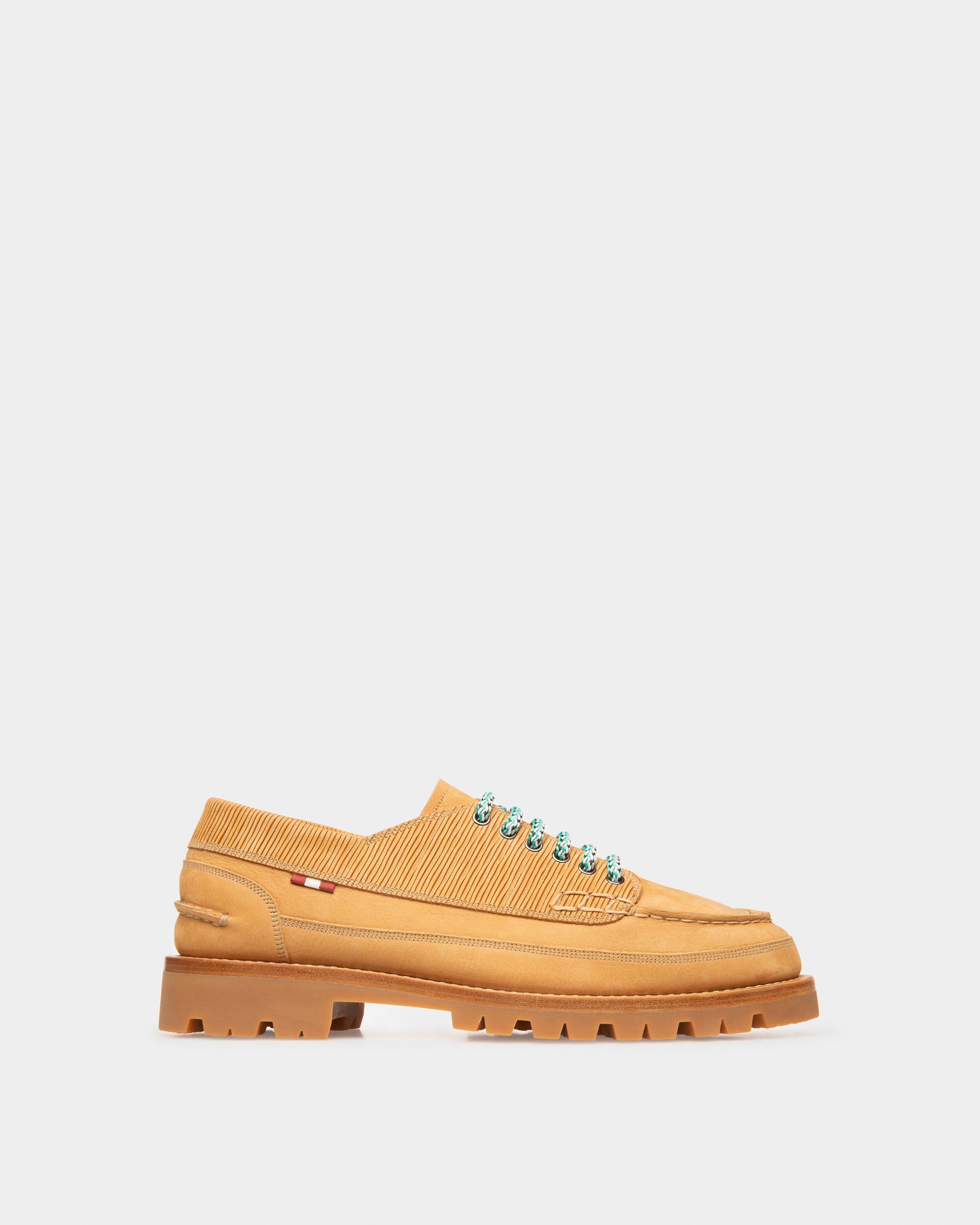 Tribus Derbies En Cuir Fauve - Homme - Bally - 01