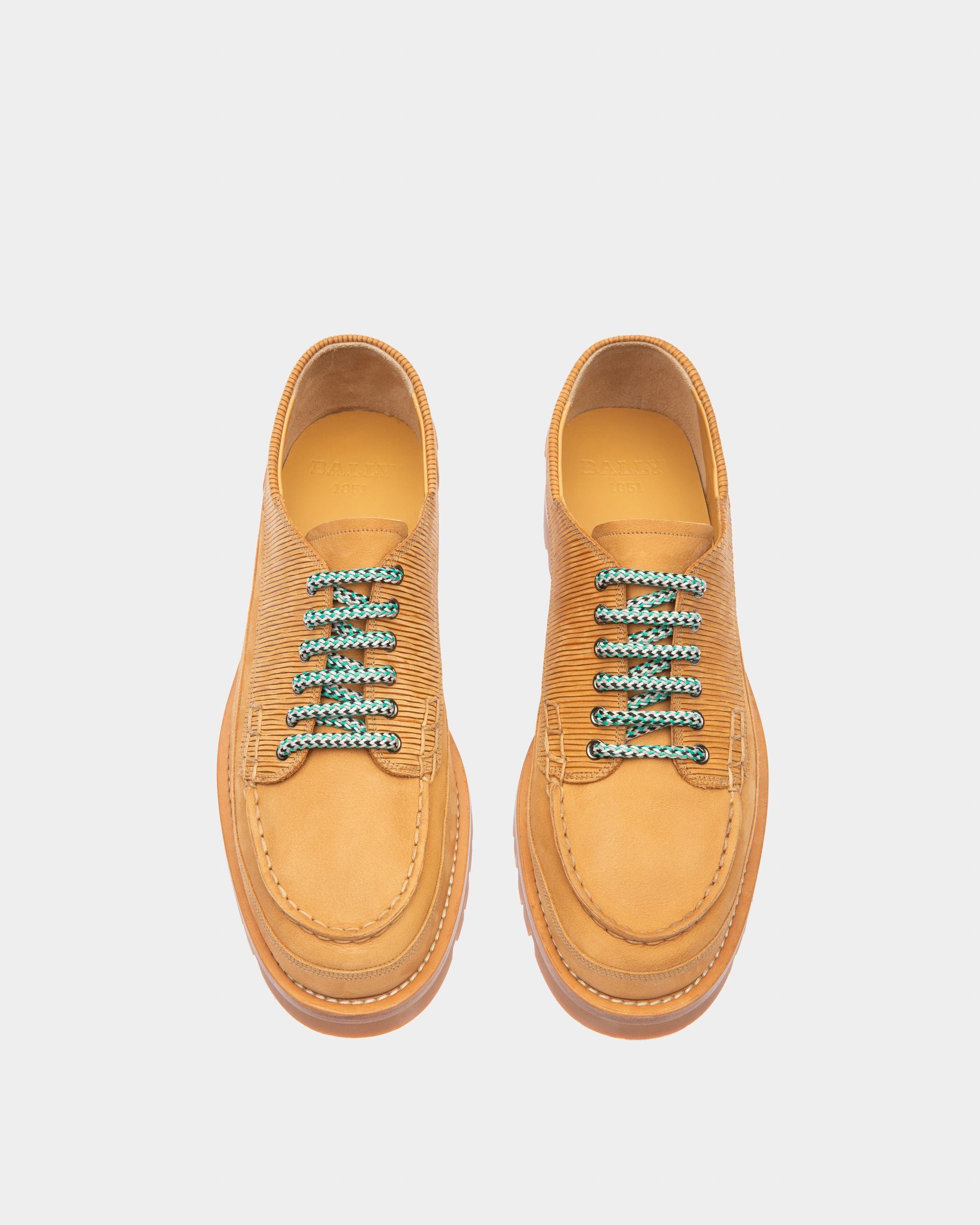 Tribus Derbies En Cuir Fauve - Homme - Bally - 02