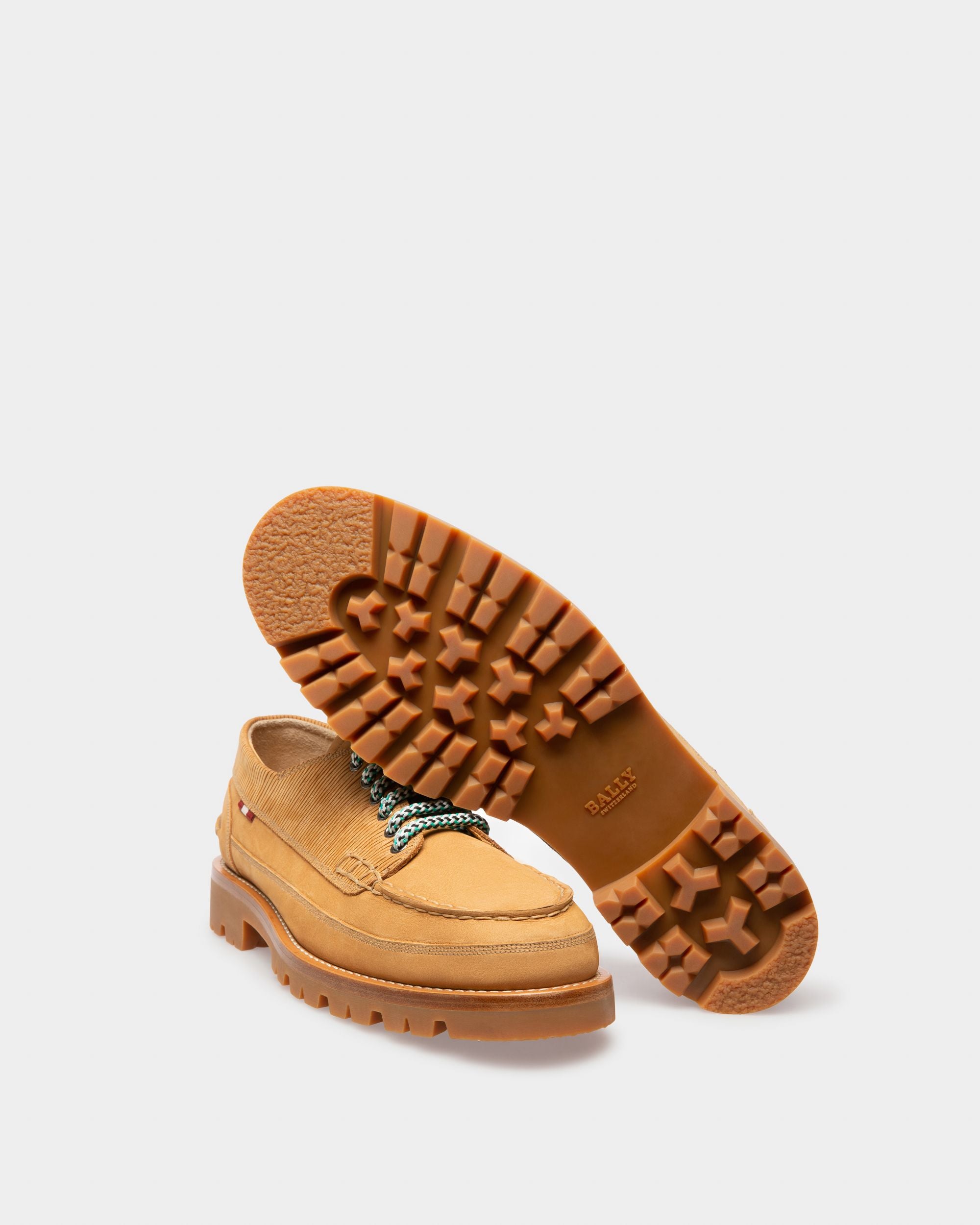 Tribus Derbies En Cuir Fauve - Homme - Bally - 05
