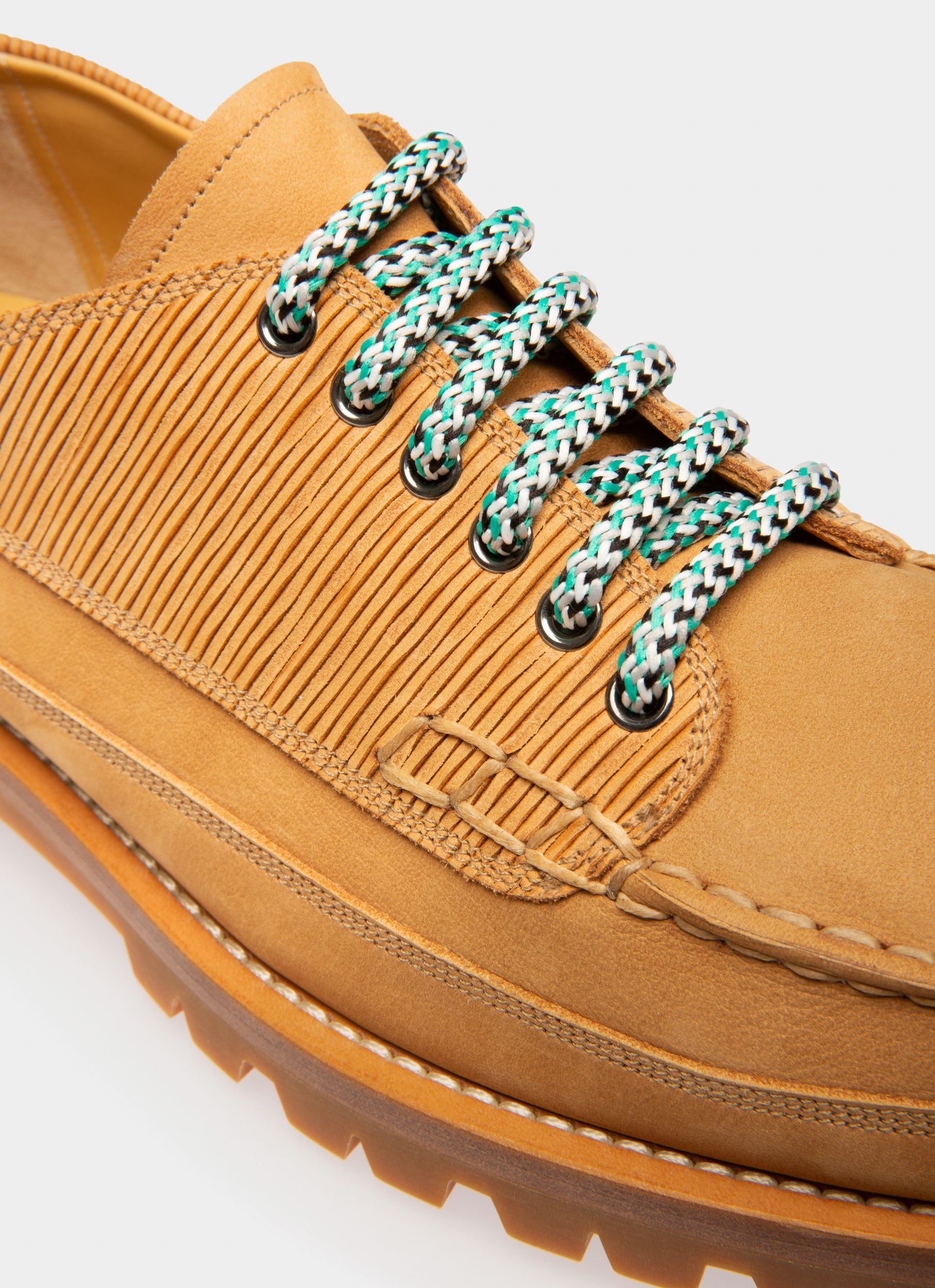 Tribus Derbies En Cuir Fauve - Homme - Bally - 06