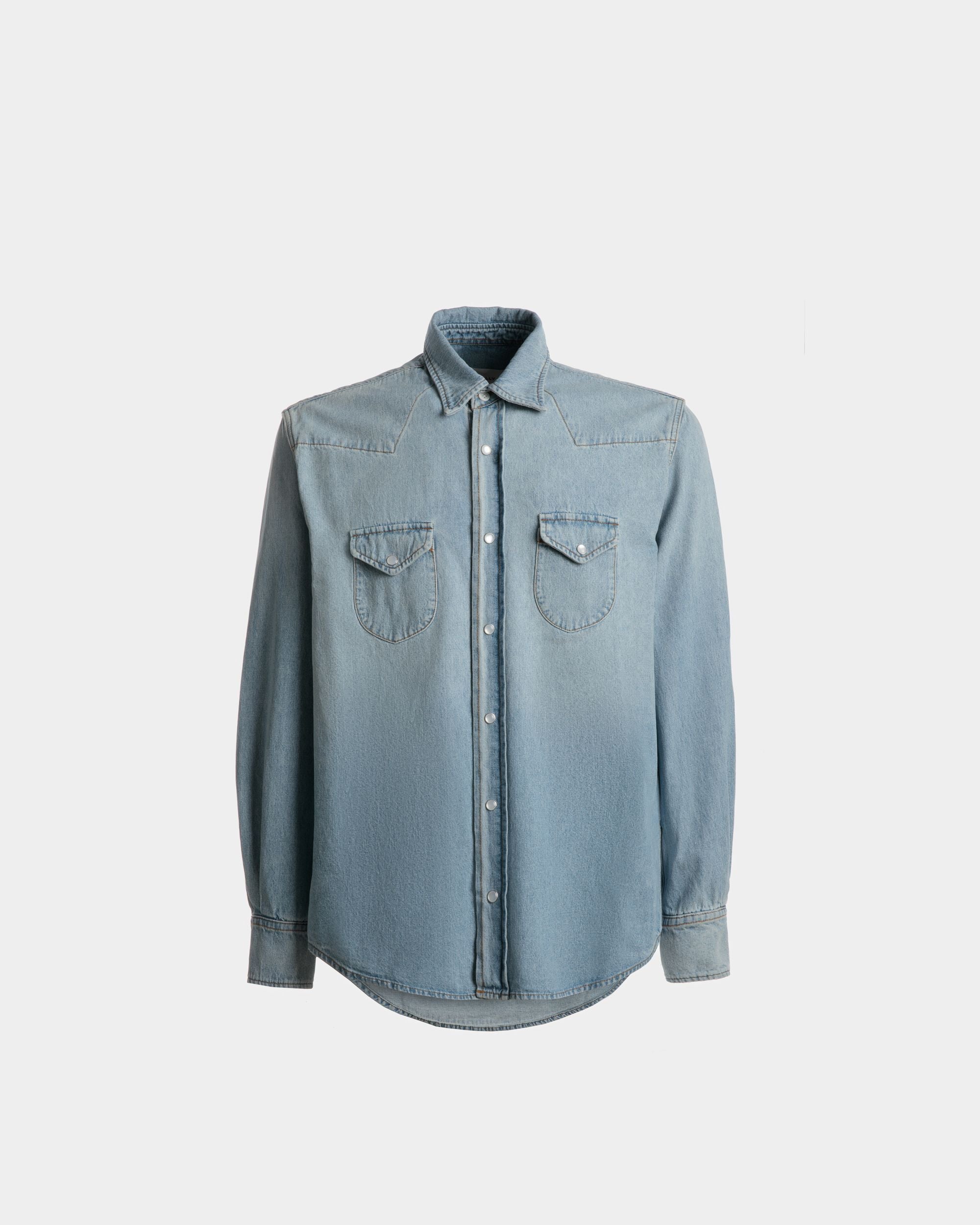 Chemise Western En Jean - Homme - Bally - 01