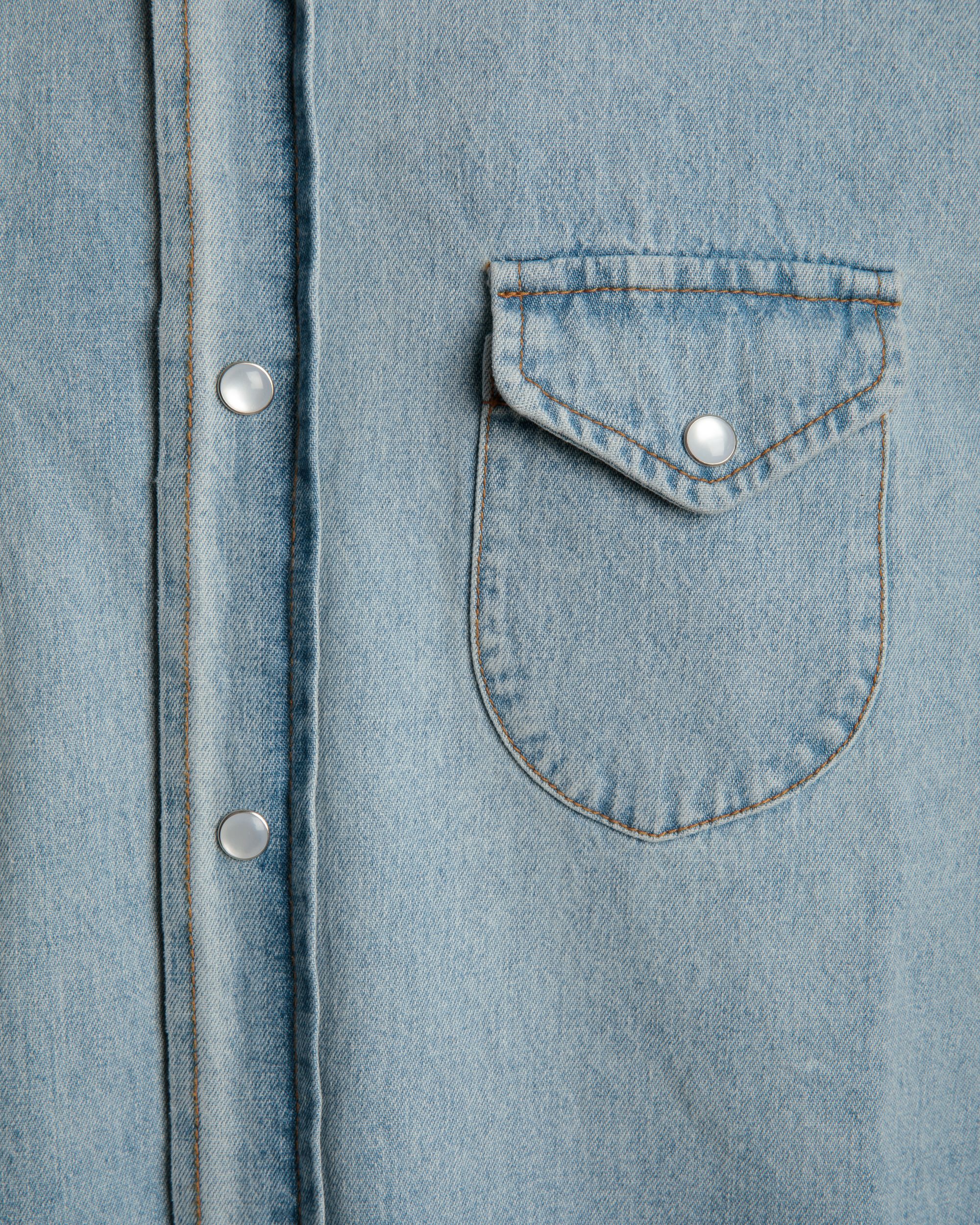 Chemise Western En Jean - Homme - Bally - 02