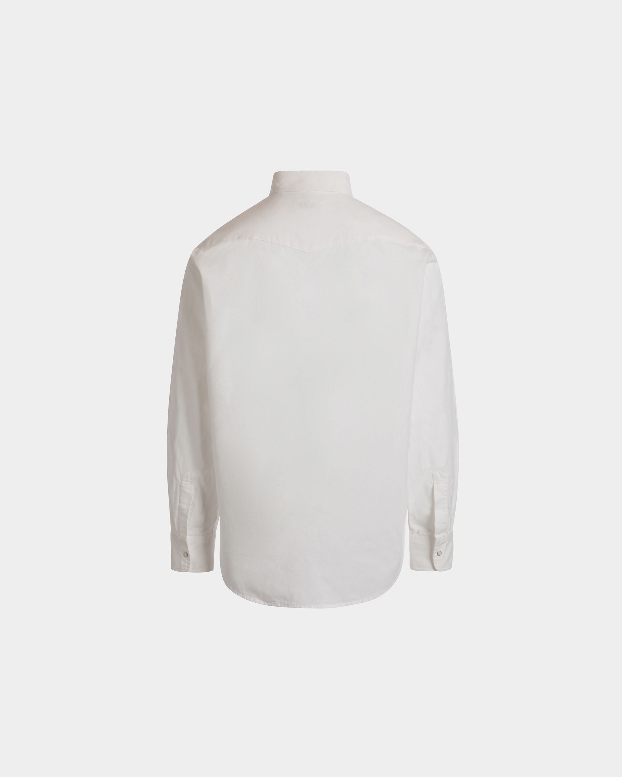 Chemise En Denim Blanc - Homme - Bally - 03