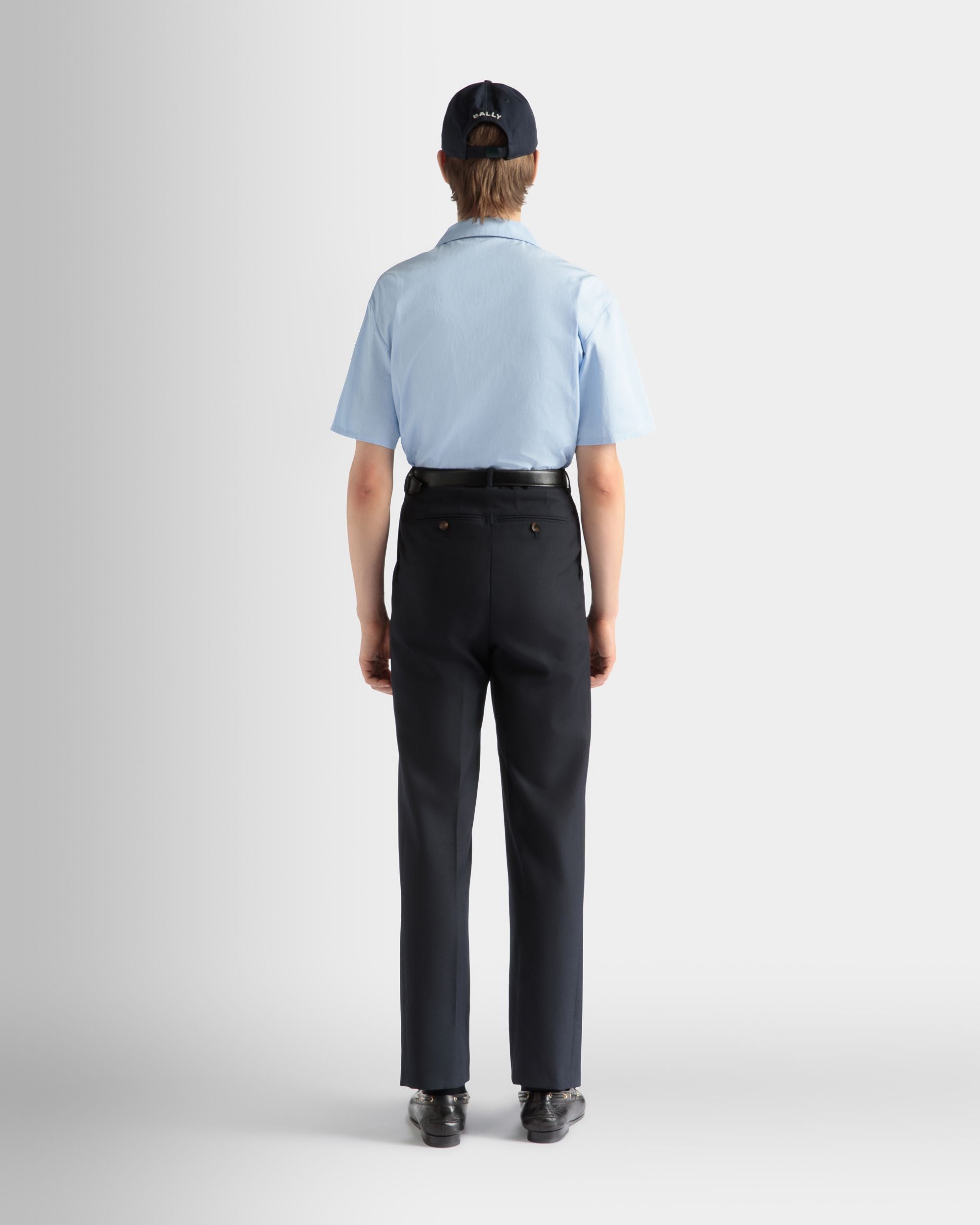 Chemise En Coton Light Blue - Homme - Bally - 07