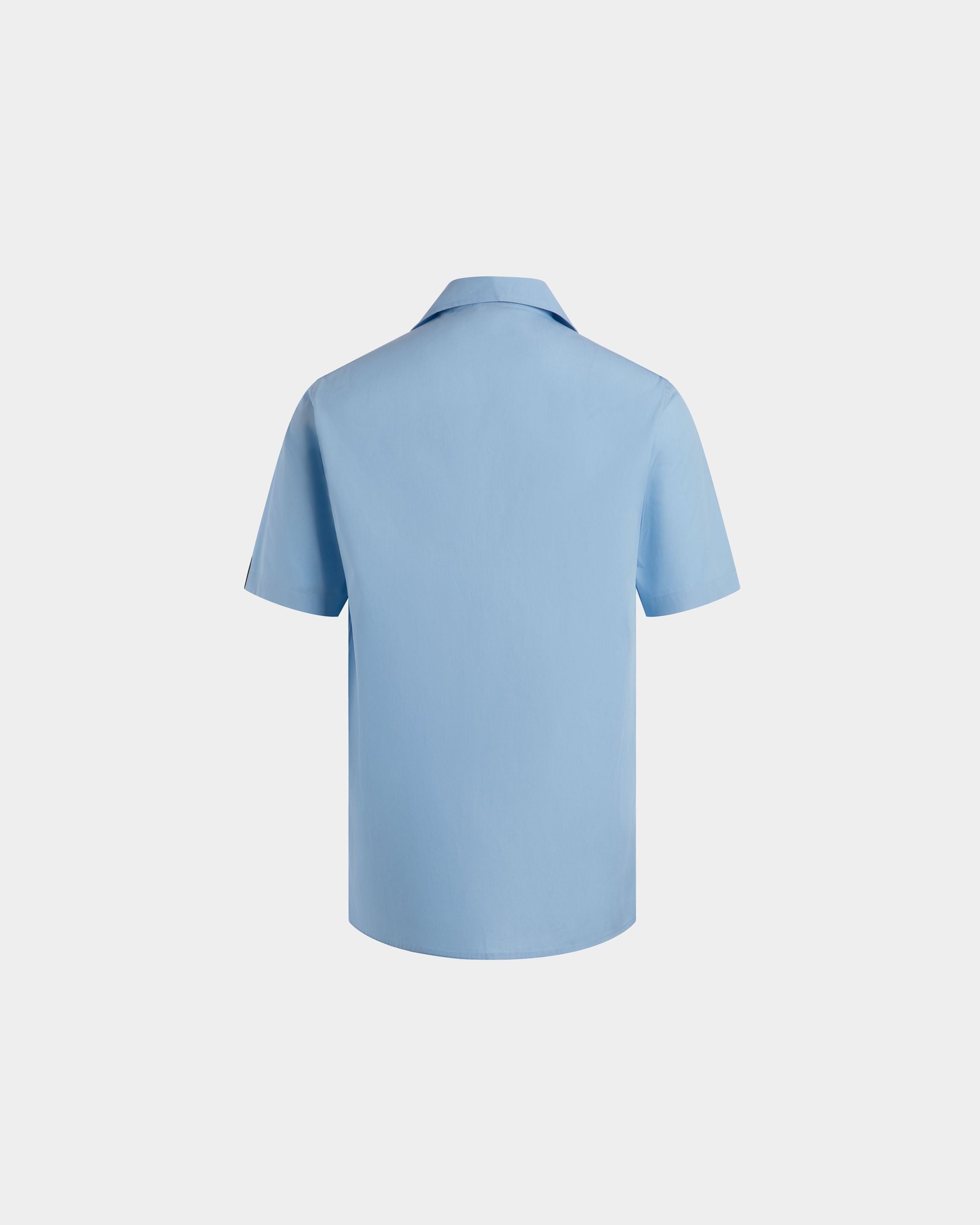 Shirts In Blue Cotton - Homme - Bally - 03